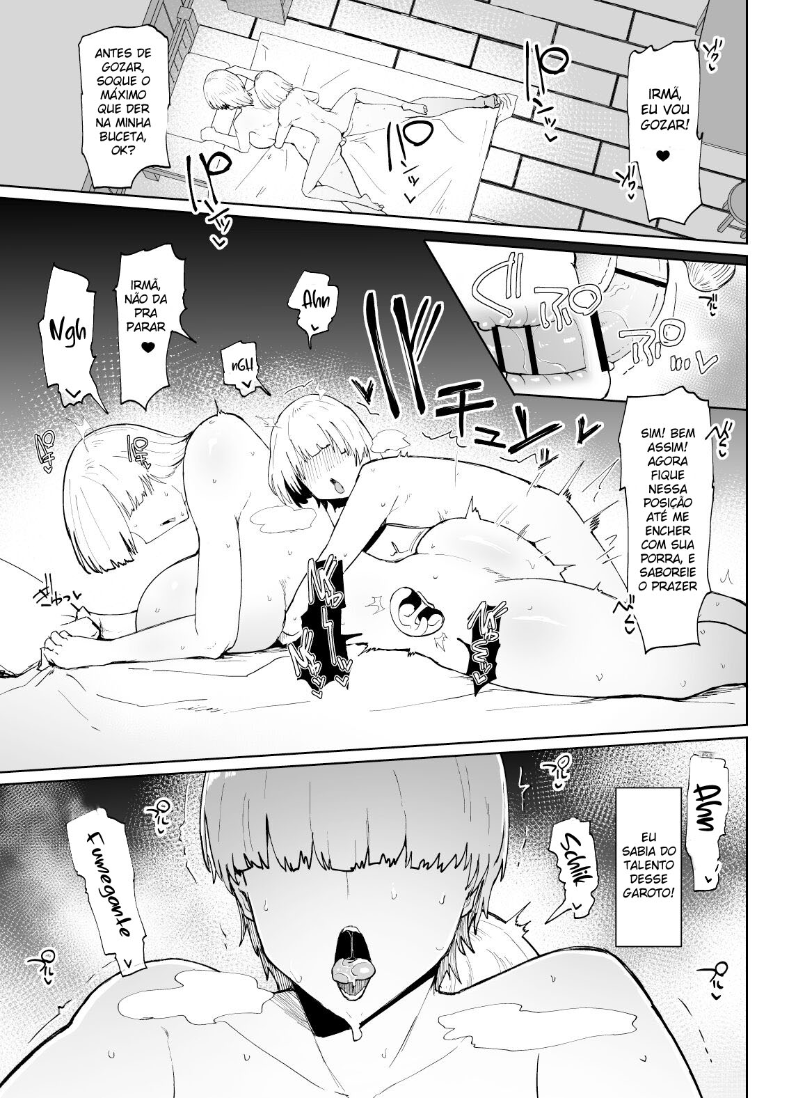 A Irmã Onahole de Olhos Puxados e Bunda Grande Que Absolutamente Não Consegue Engravidar - Page 36