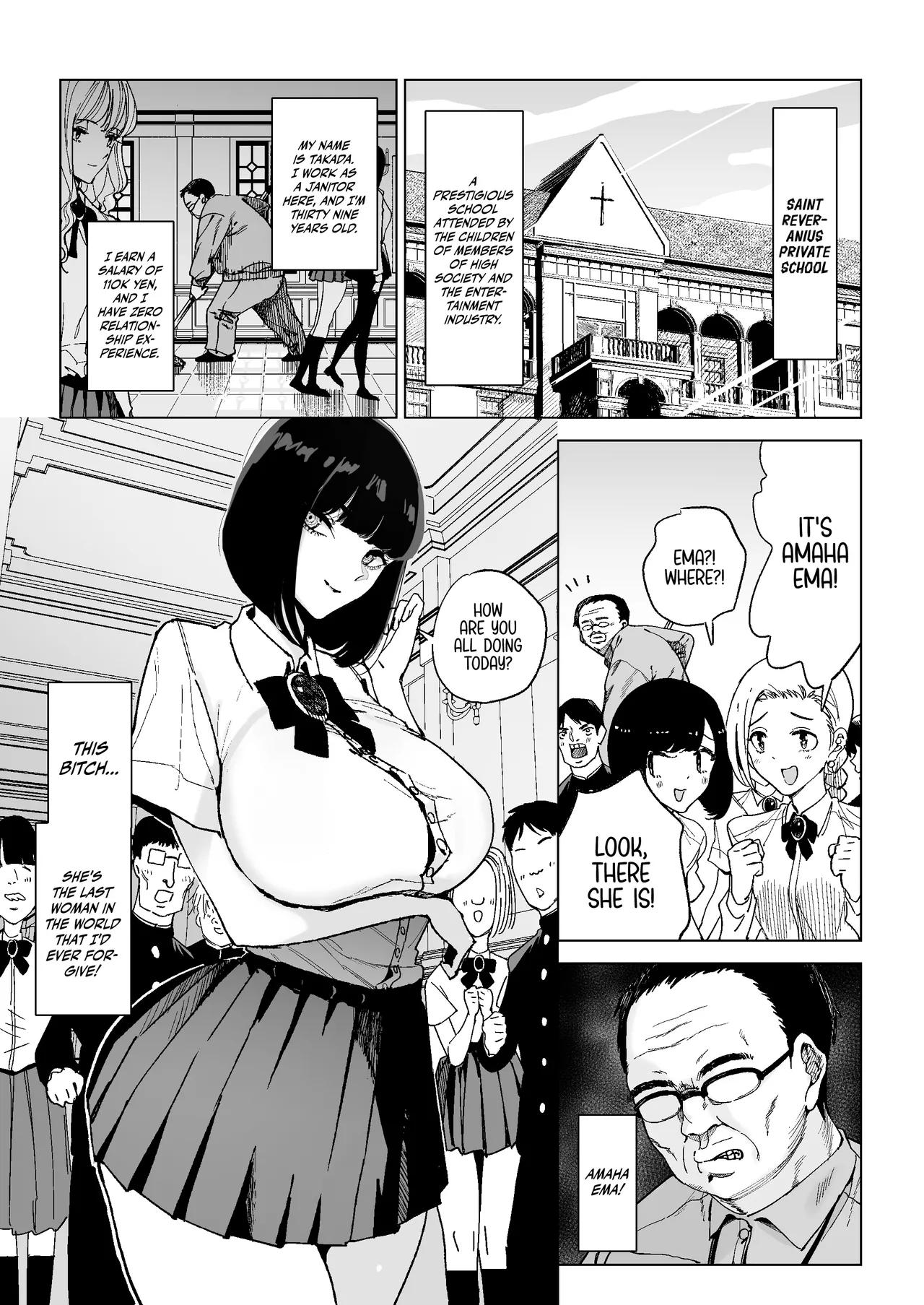 High-Class Hypnotism ~ An S-Rank Young Lady With A Horrible Personality Gets Dominated By A Disgusting Old Man~ - Page 3
