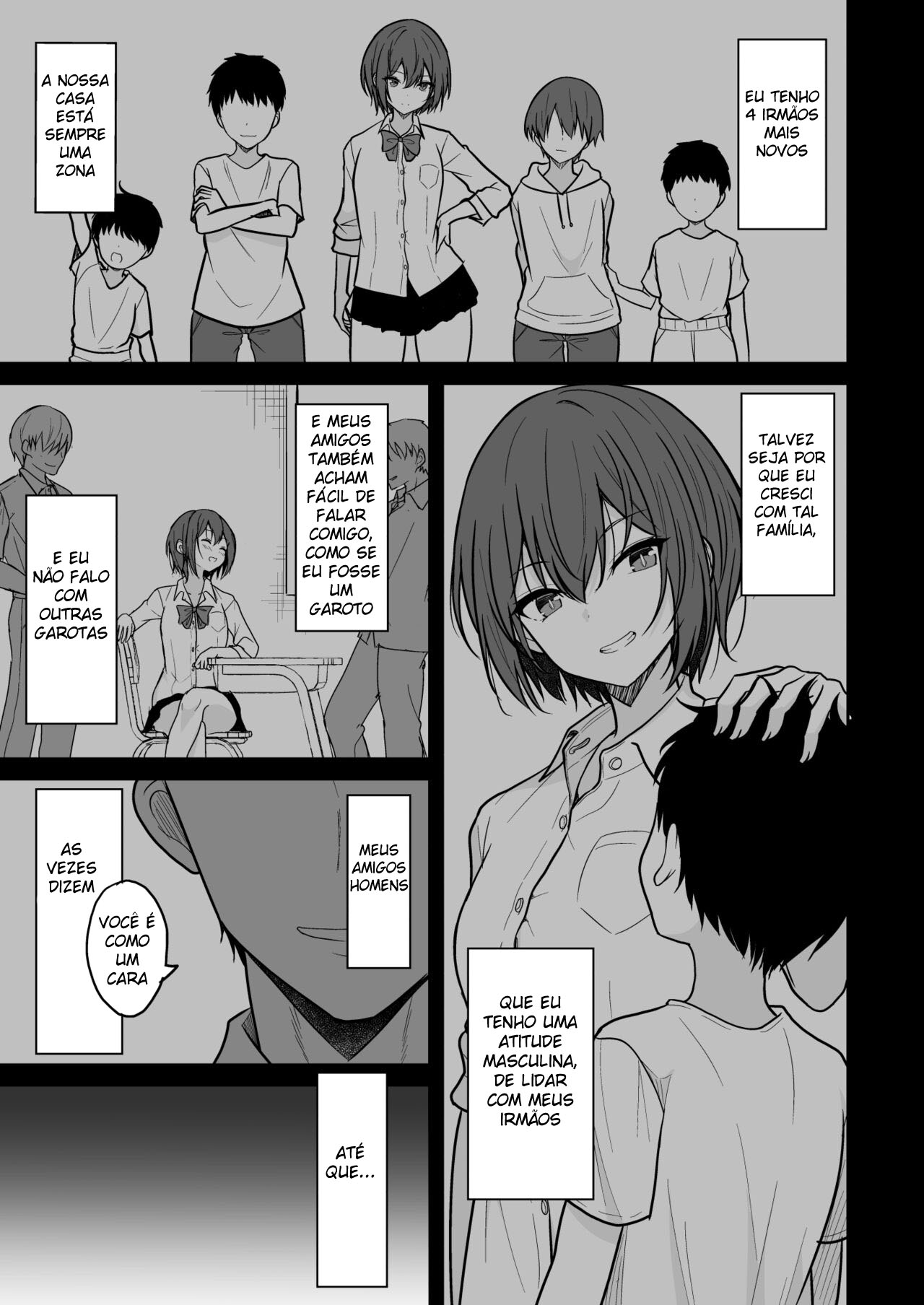 Transformando Minha Amiga Tomboy, Viciada Em Sexo - Page 4
