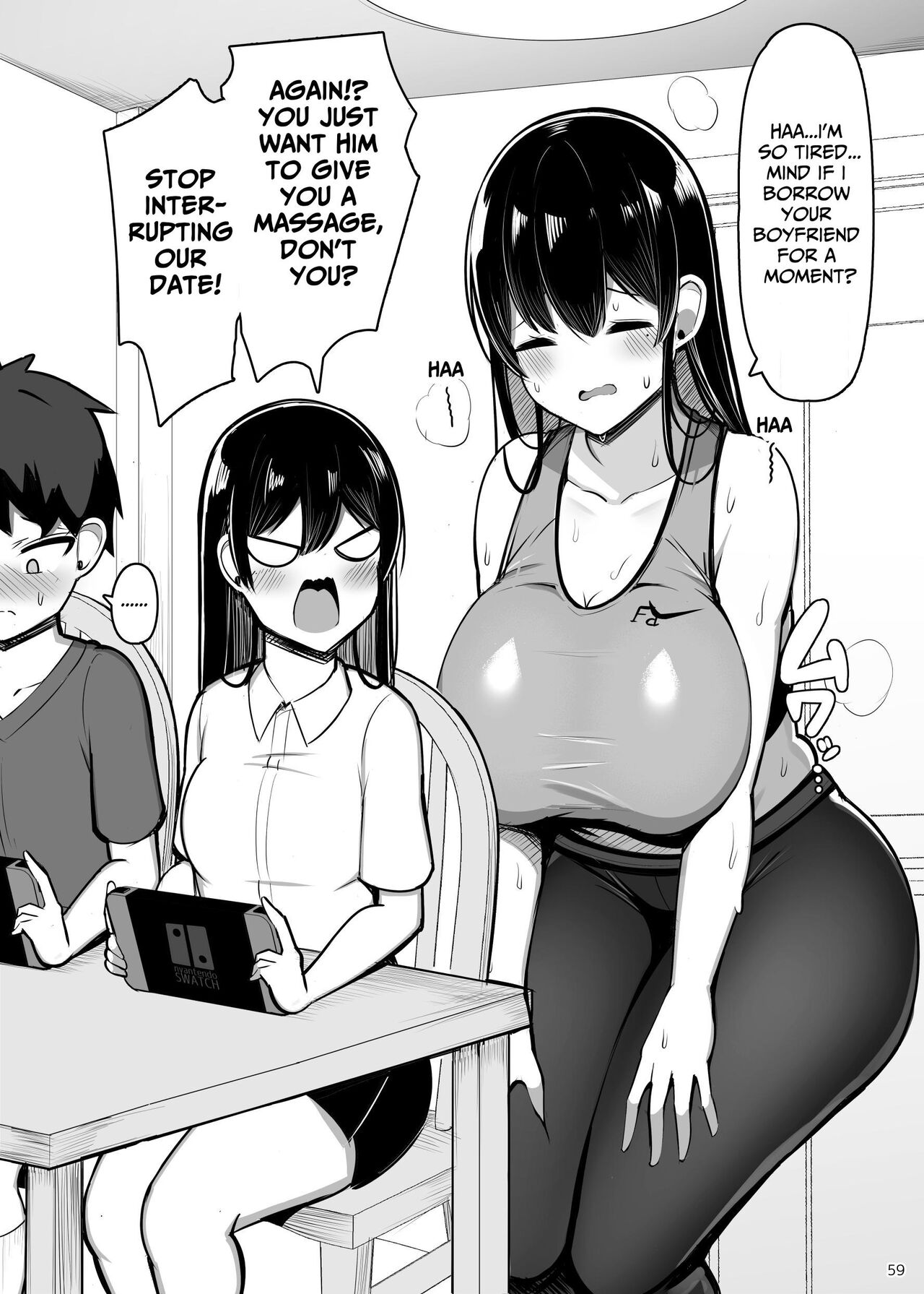 Onee-chan to, Mama to, Honki Koubi. II - Page 59