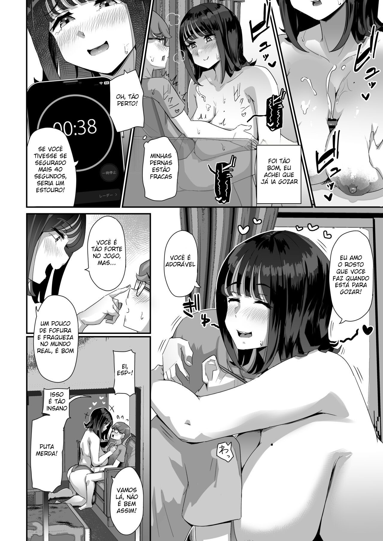 A História de Uma Estudante Peituda Treinando Meu Pau - Page 13