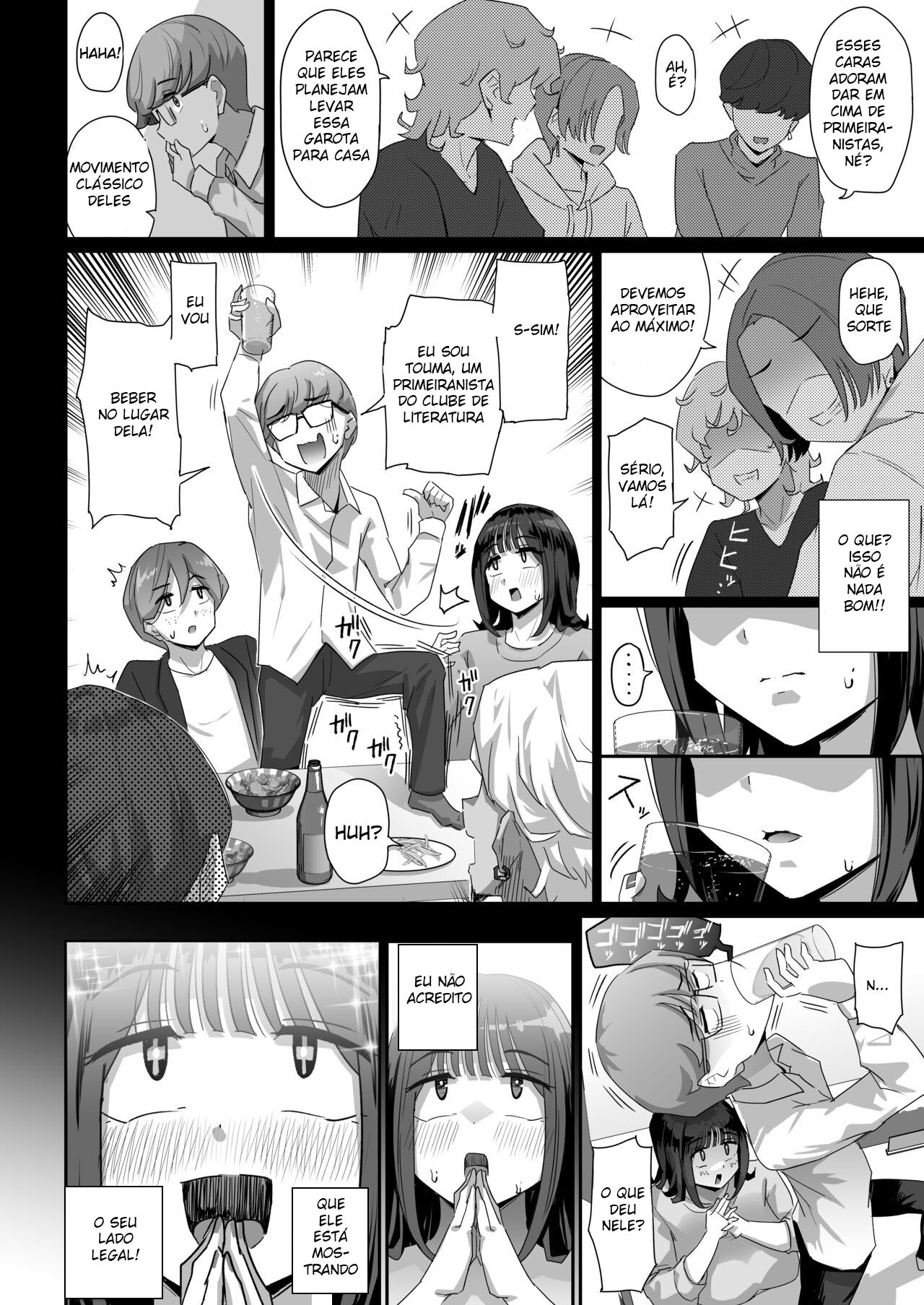 A História de Uma Estudante Peituda Treinando Meu Pau - Page 15