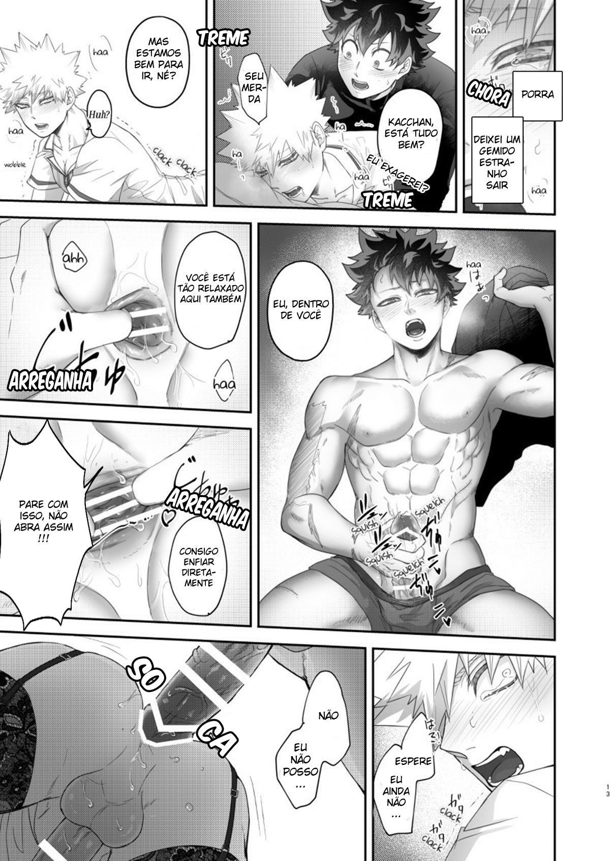 Ikara sassato nugasero kuso Deku - Page 11