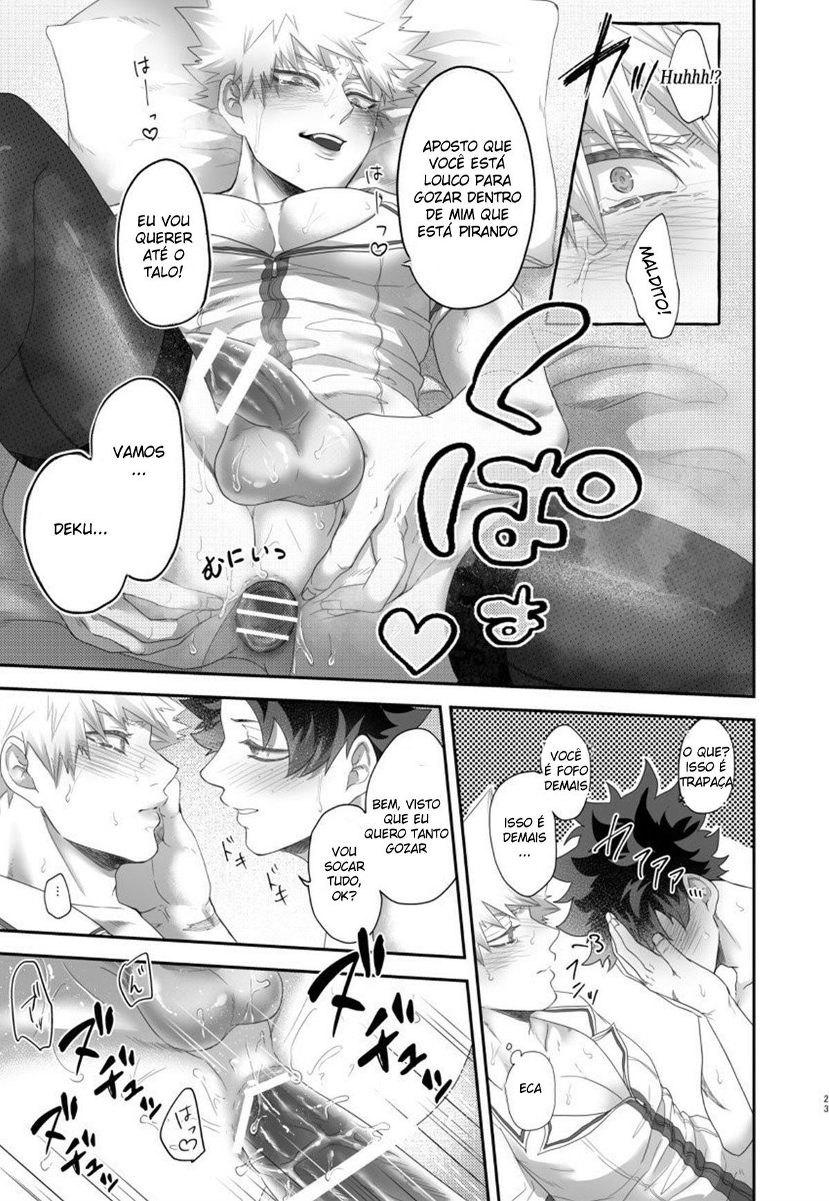 Ikara sassato nugasero kuso Deku - Page 21