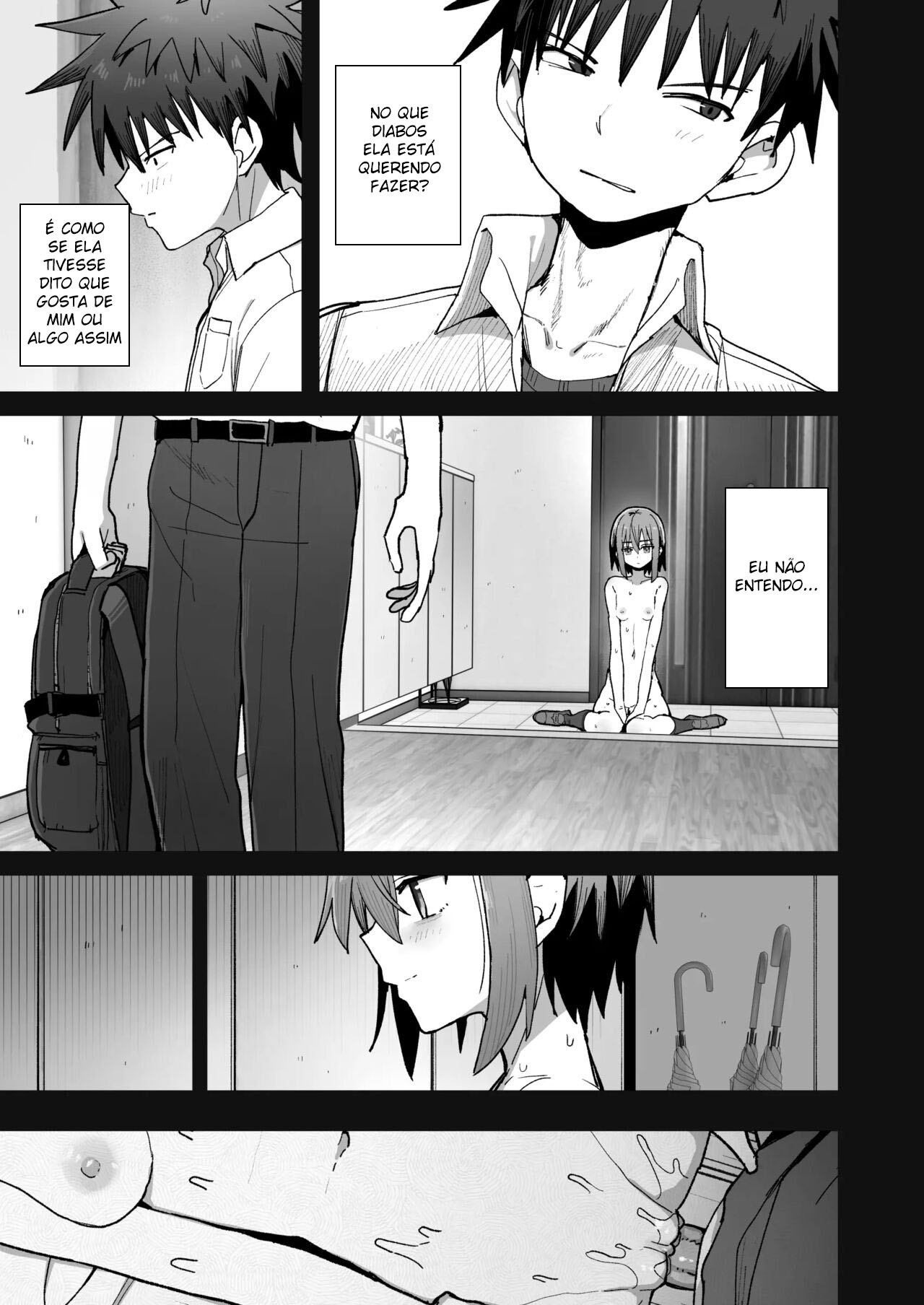 Por Favor, Não me Deixe Ir ~Acabei Me Apaixonando Pela Minha Amiga de Infância Onahole~ - Page 28