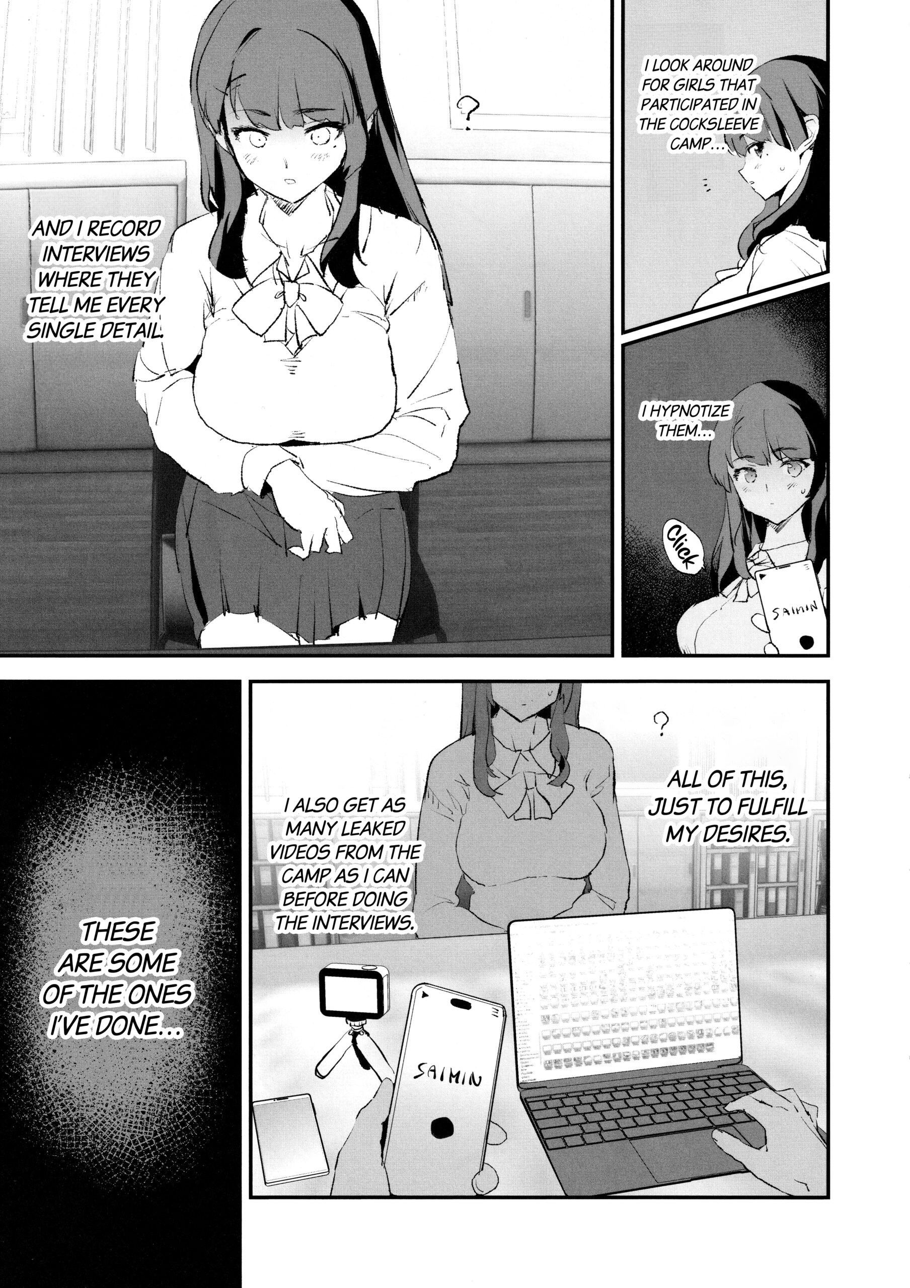 Onaho Gasshuku Saimin Dosukebe Interview + Omake - Page 4
