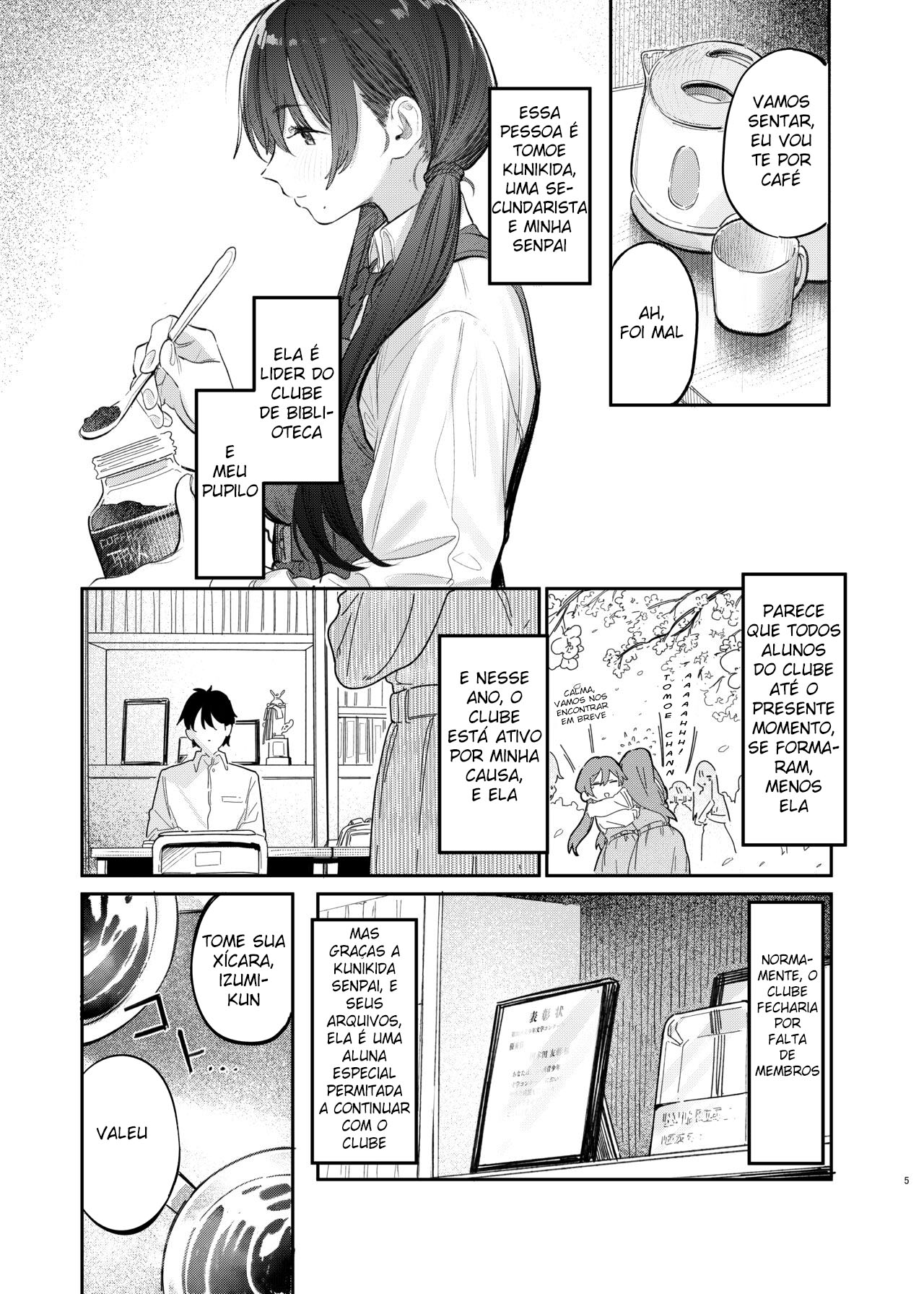 O Segredo de Kunikida Senpai - Page 5