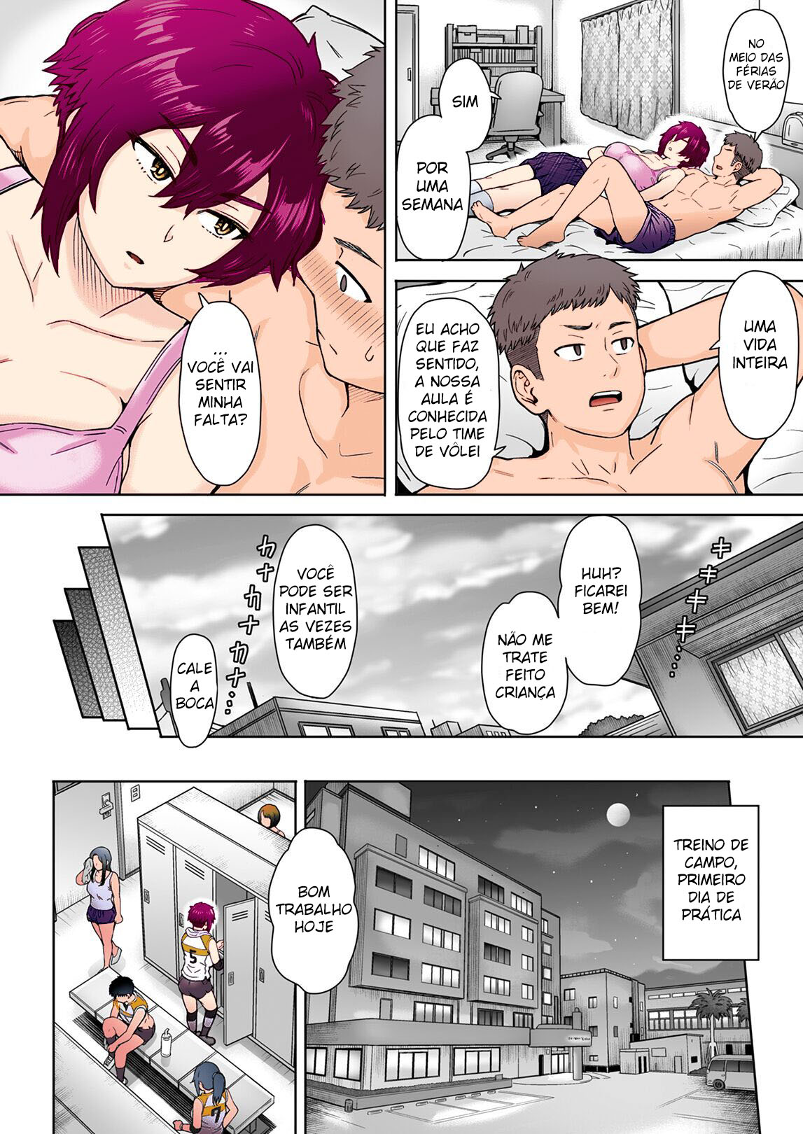 Minha Namorada Alta e Hostil Mudou Pelas Minhas Costas - Page 7