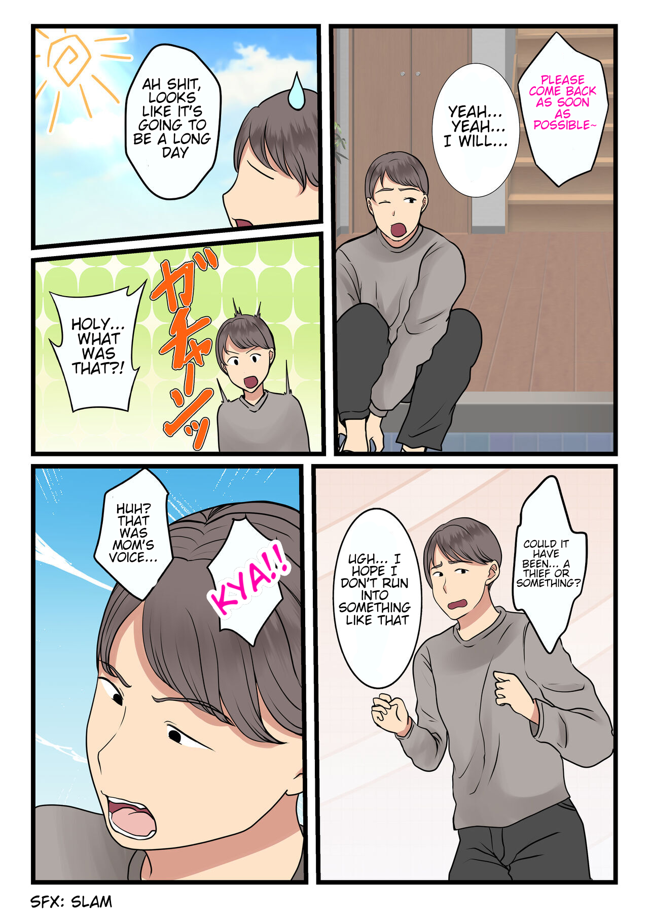 Haha ga Kabe ni Hamatte Ugokenakatta node… - Page 7