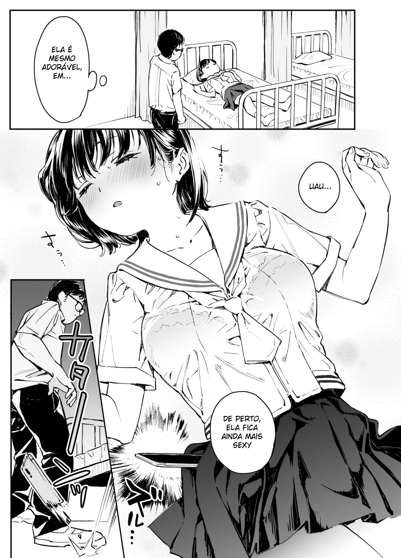 A Insolação Leve Dela e Meu Tesão Escaldante - Page 8