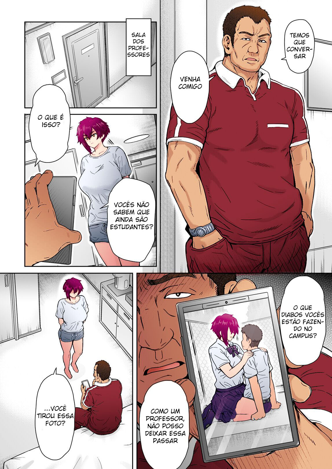 Minha Namorada Alta e Hostil Mudou Pelas Minhas Costas - Page 9