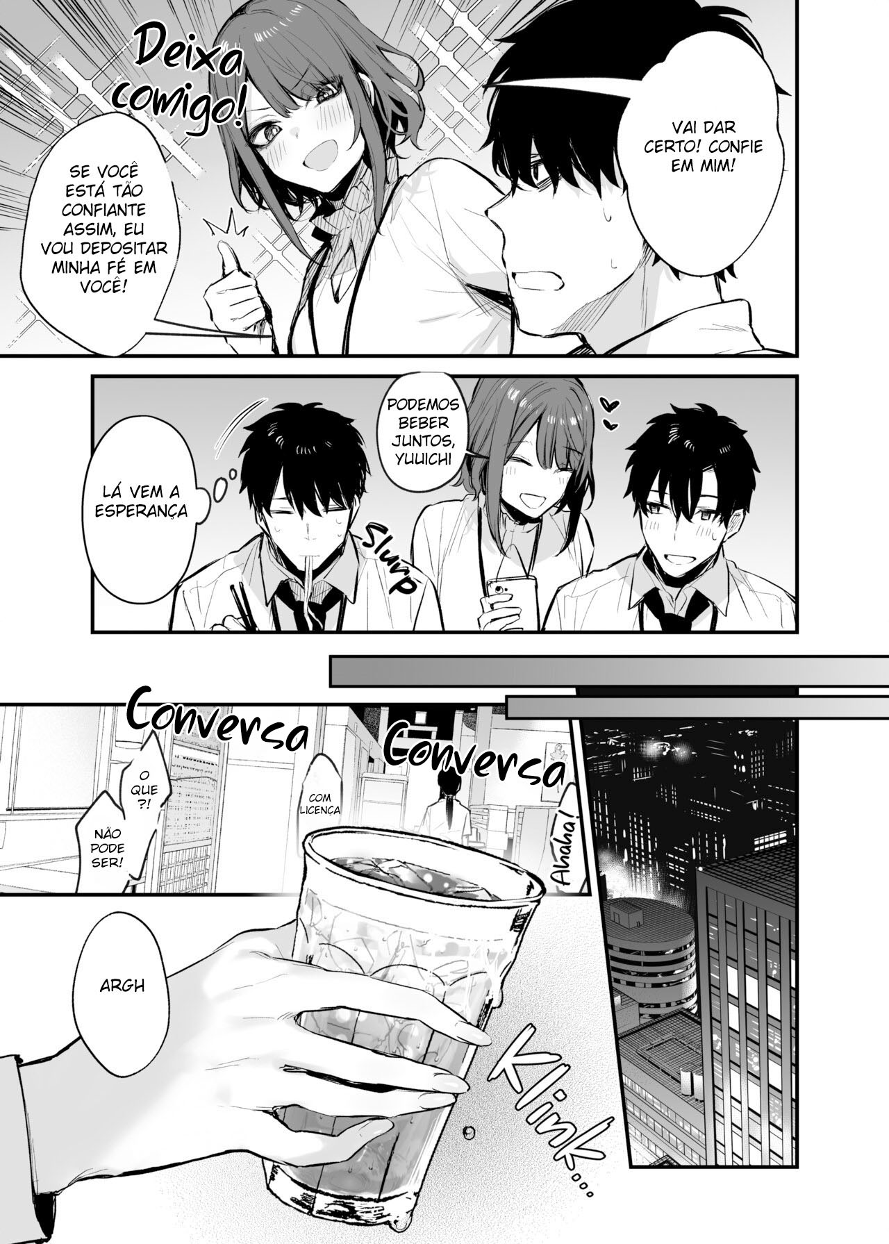 Minha Novata e Sua Bebida Encorajadora - Page 10