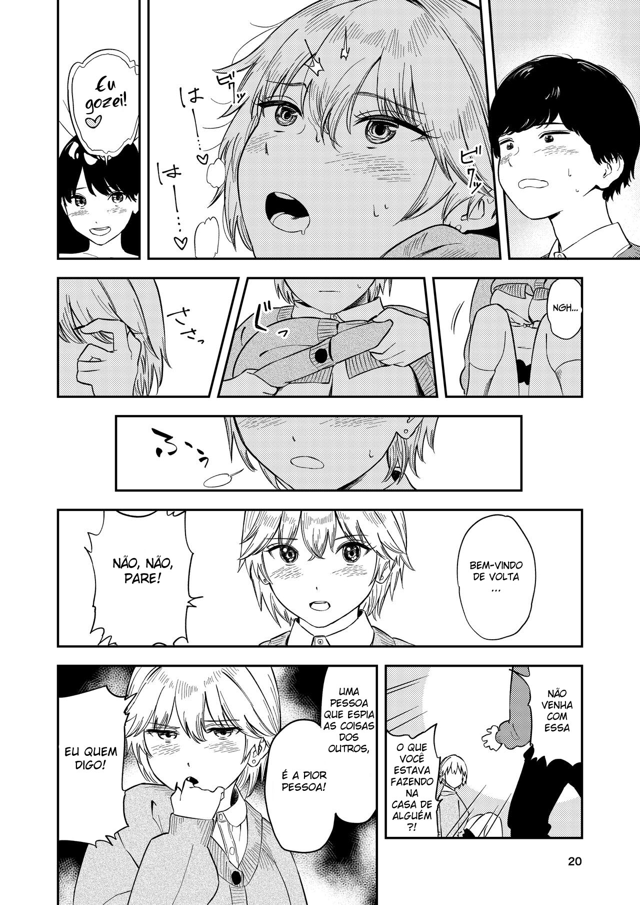 Perdendo a Virgindade Com Minha Namorada Peituda Ciumenta - Page 19