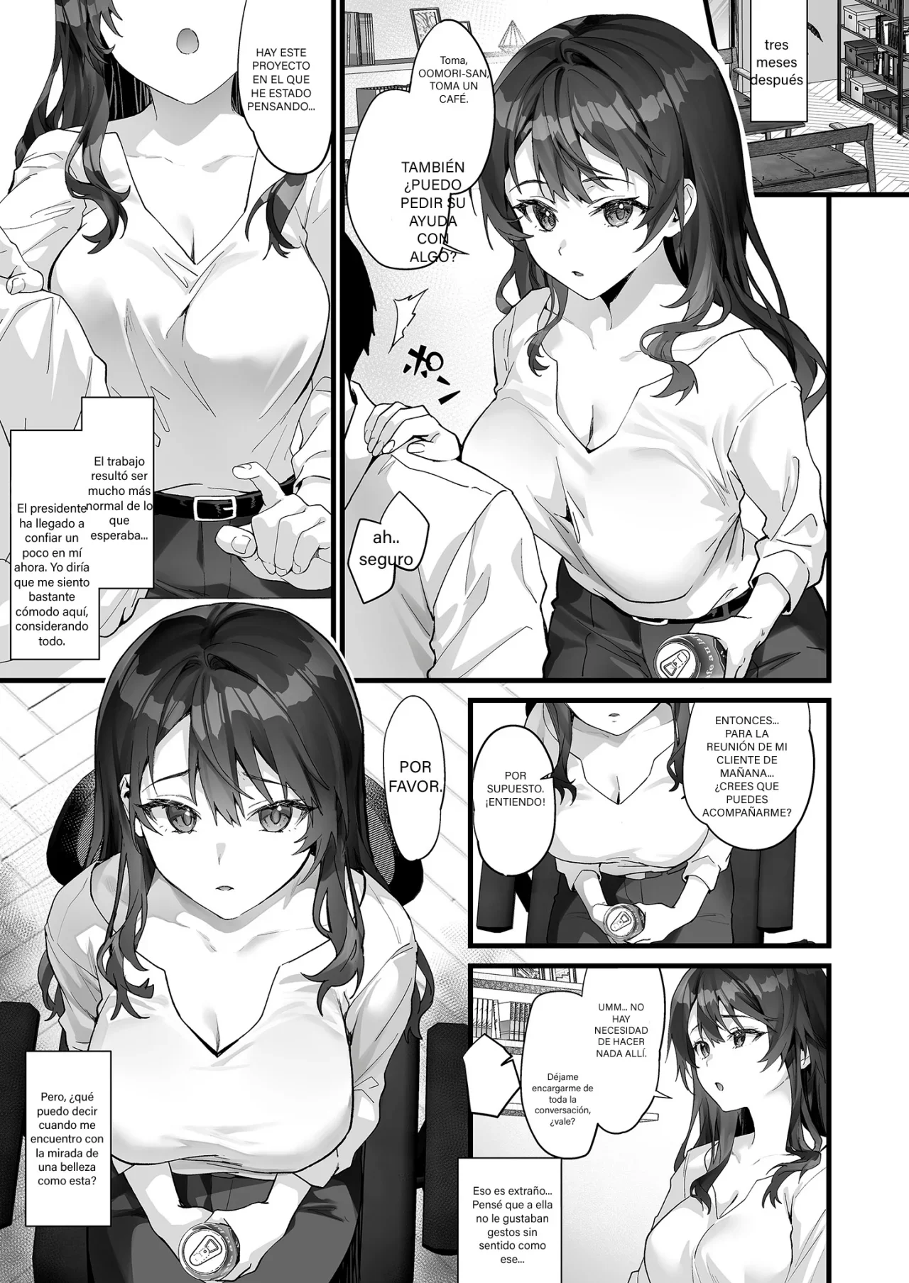 Tsuyogari Shachou ga Buka no Fusei ni Make Midara ni Koshi o Furi Netoru made - Page 5