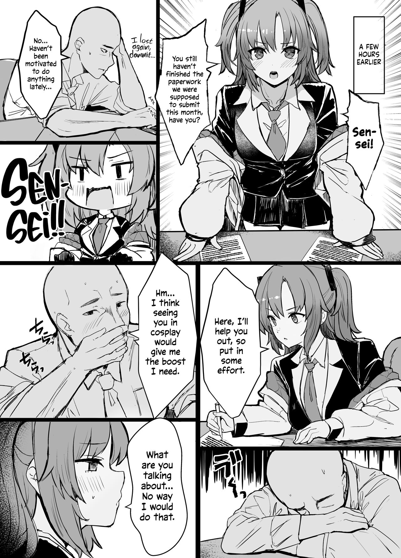 Sensei!! Yokujou Shisugi desu… - Page 3