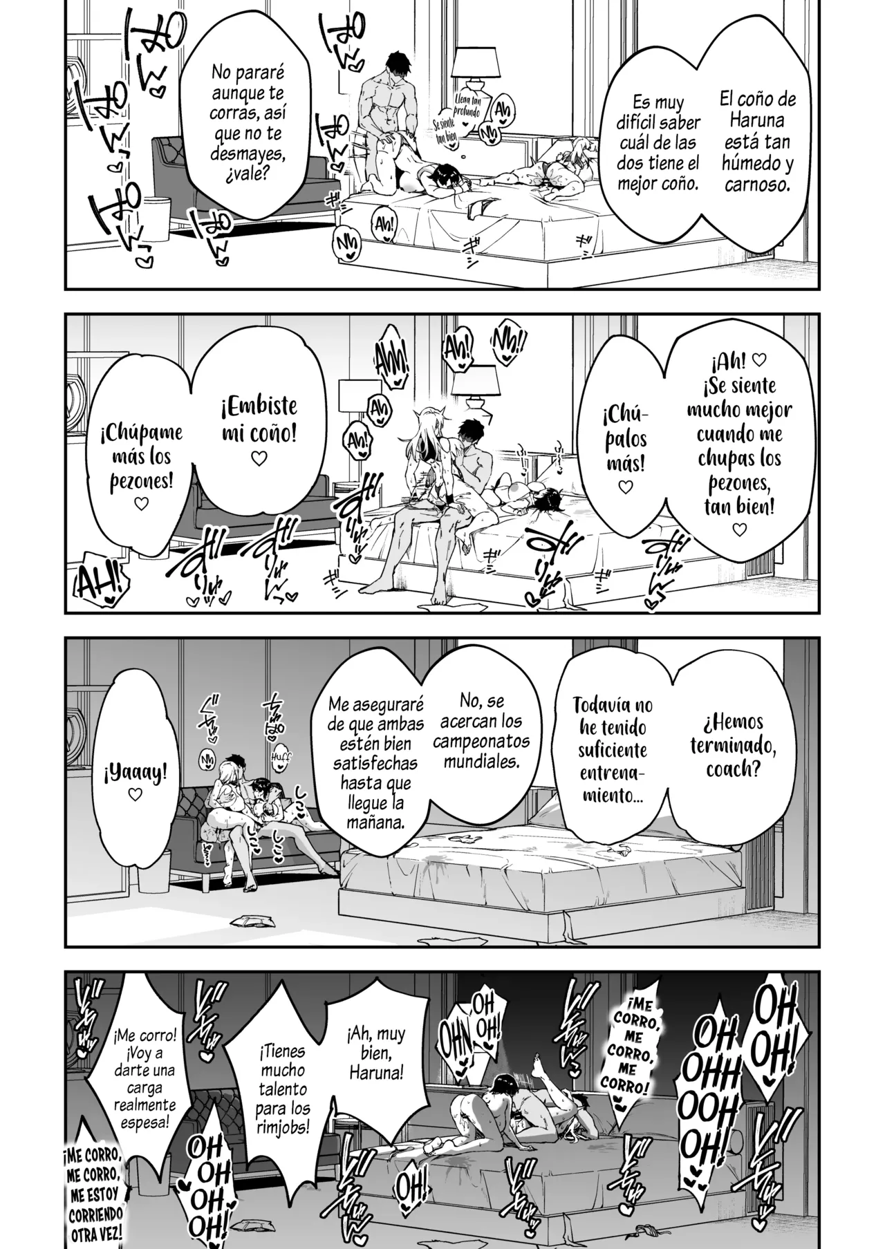 Gachihame SEX Shidou | Entrenamiento SEXual Intesivo - Page 35