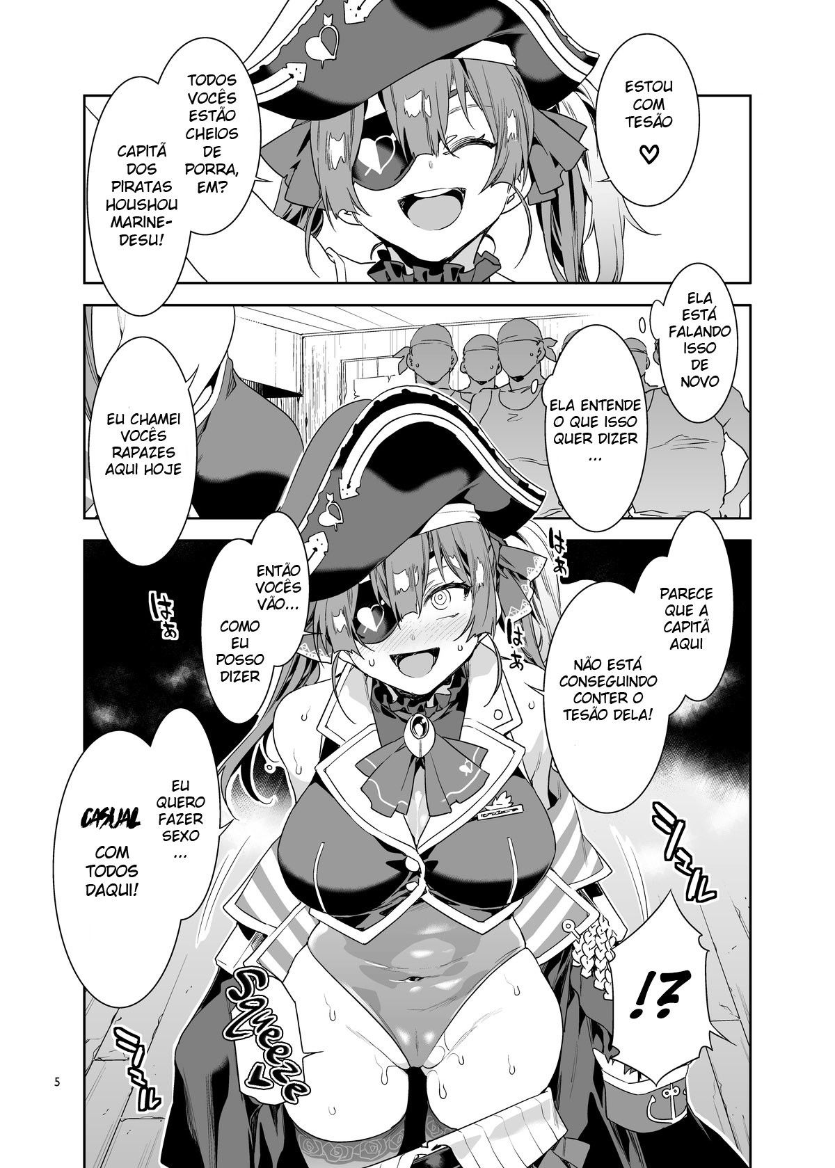 Capitã Marine Quer Ser Violada de Maneira Não Consensual - Page 4