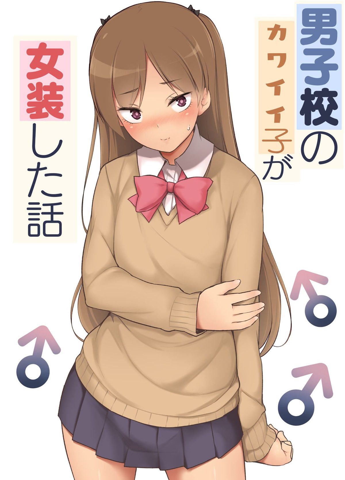 Danshikou no Kawaii Ko ga Josou Shita Hanashi - Page 1