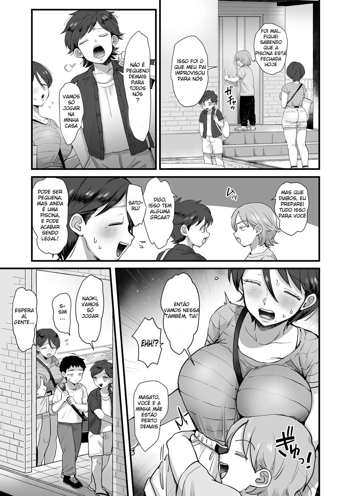 Uma Mamãe de Olhos Estreitos e Seios Grandes 2 - Page 8