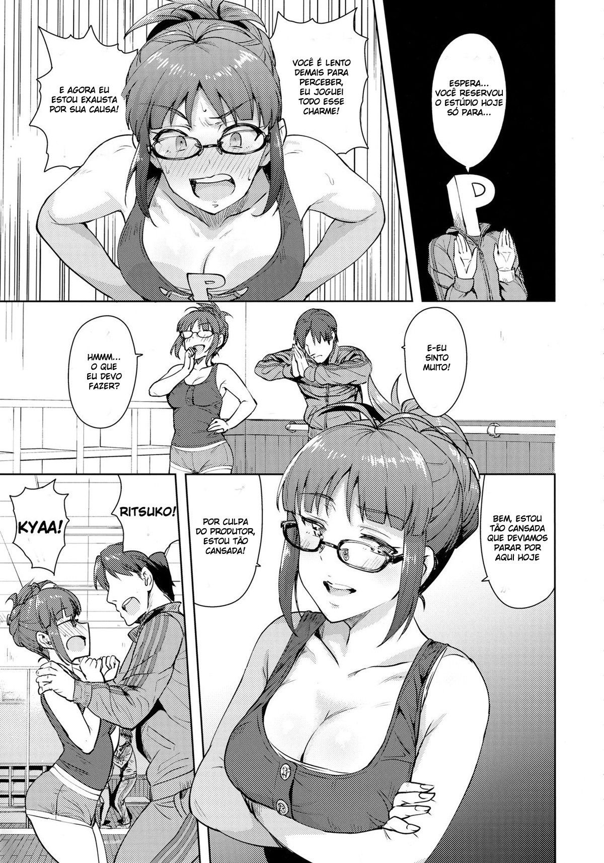 Alongamento com Ritsuko! - Page 4