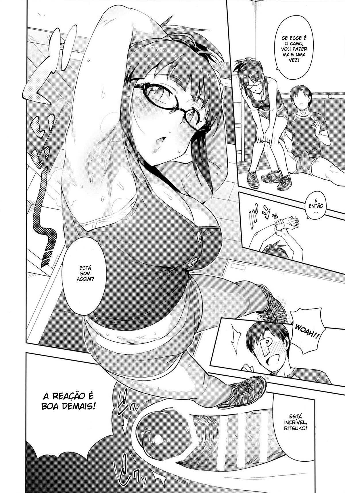 Alongamento com Ritsuko! - Page 7
