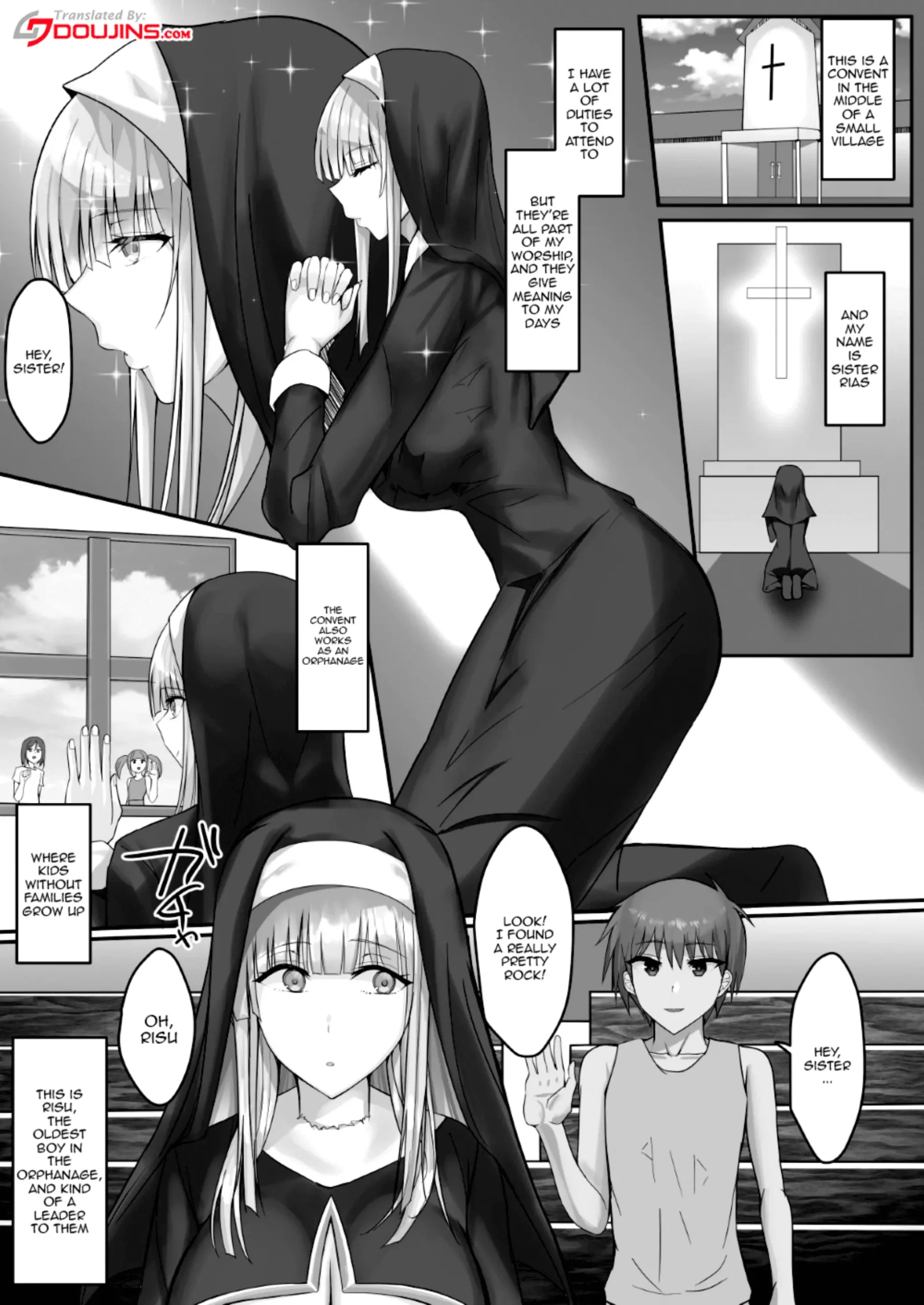 Kinpatsu Seiso Sister, Ochiru - Page 2