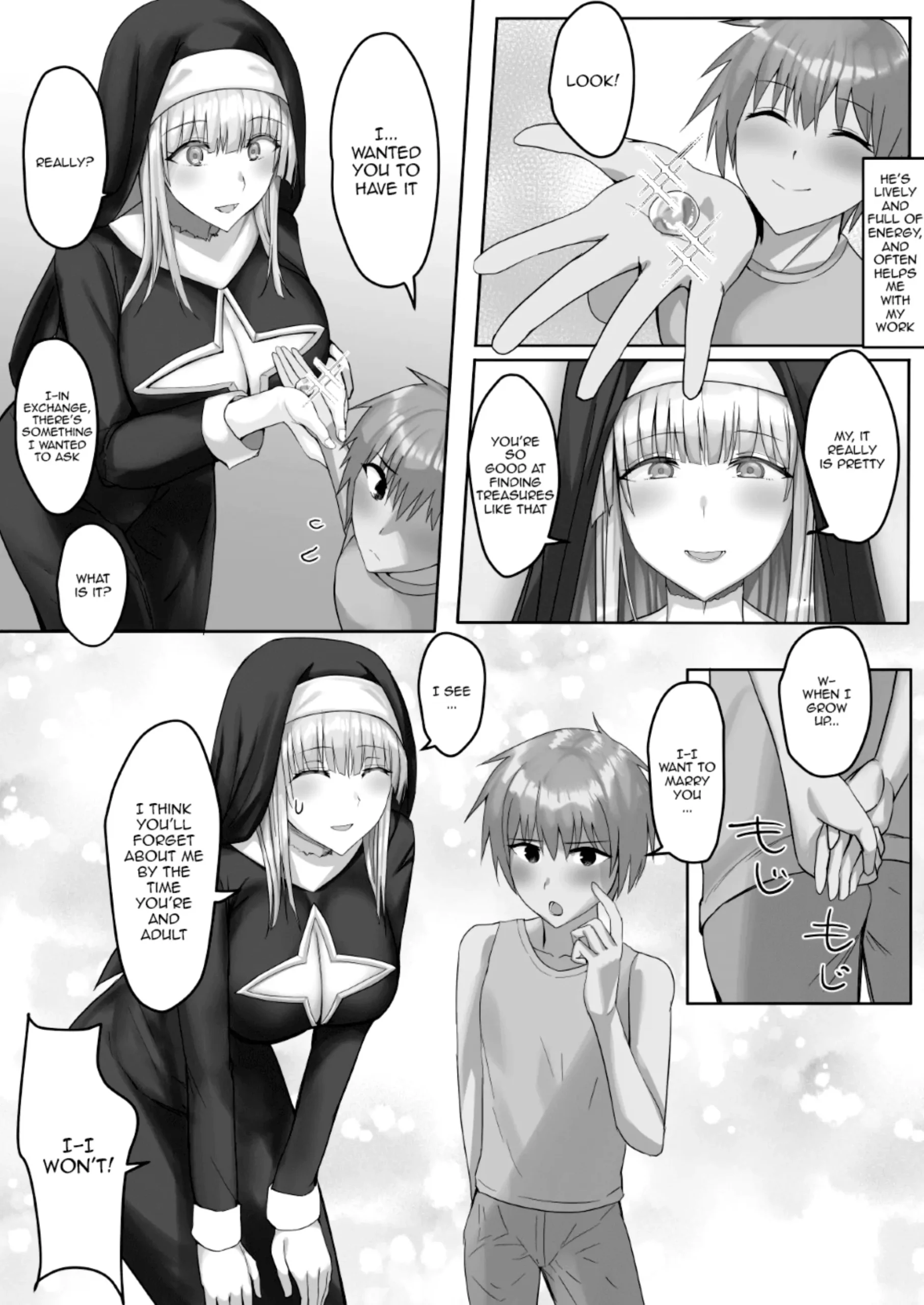 Kinpatsu Seiso Sister, Ochiru - Page 3