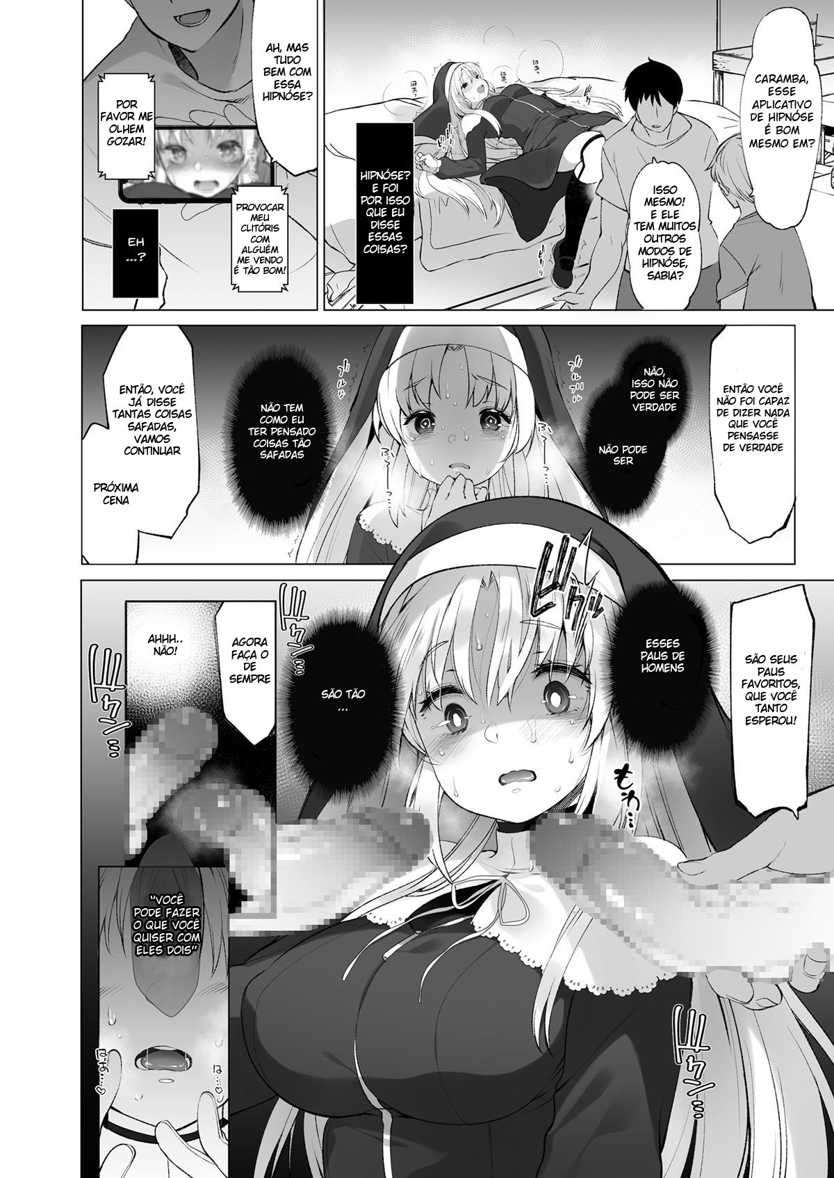 Irmã Cleaire e o Segredo do Aplicativo de Hipnose 2 - Page 11