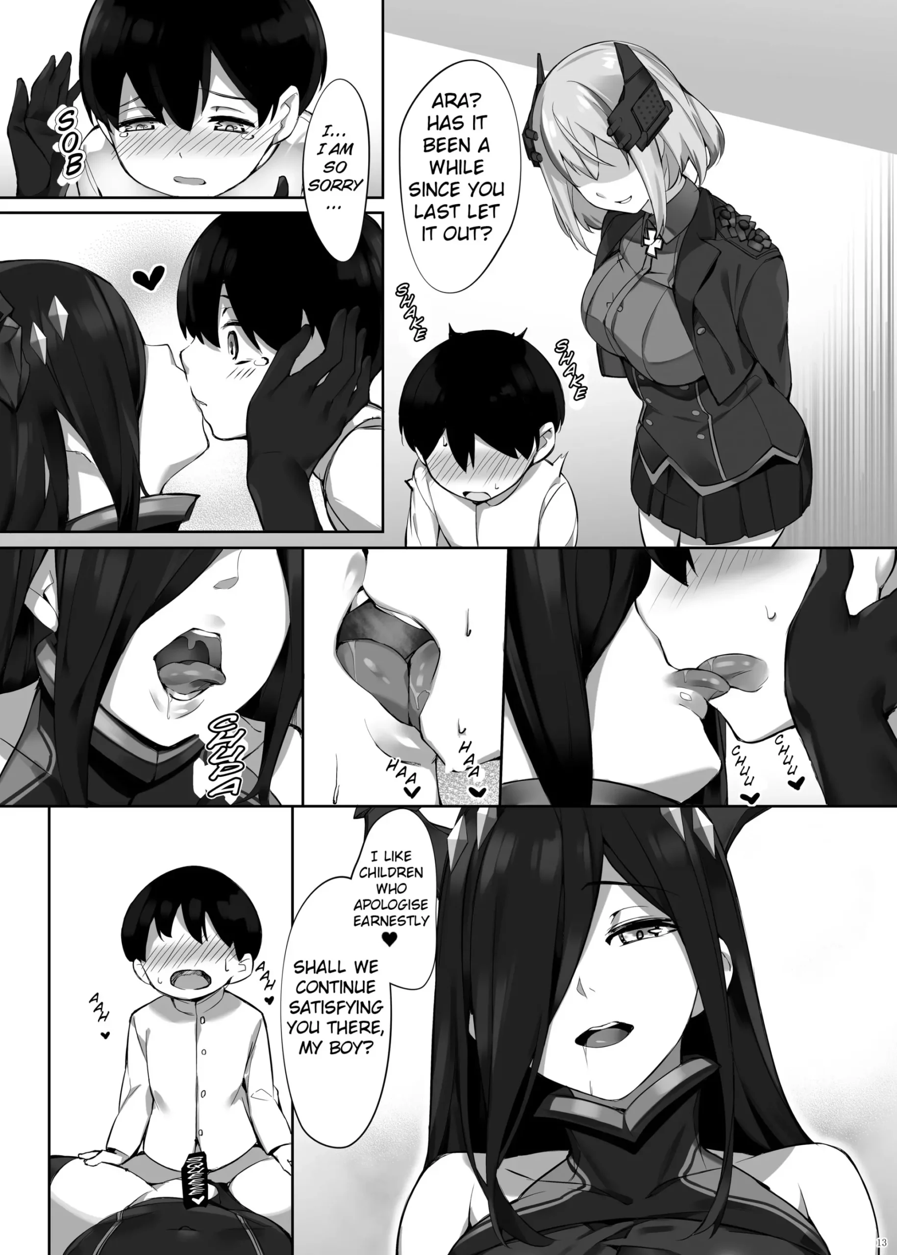 Friedrich no Shota Ama Haha Indeki - Page 13