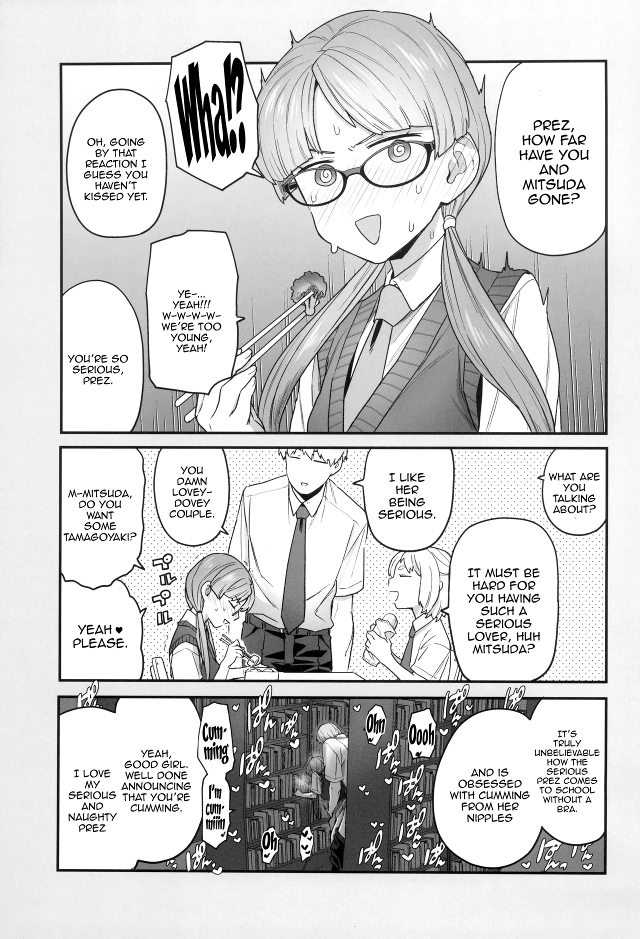 Iinchou to Mitsuda-kun / The Prez And Mitsuda-kun - Page 19
