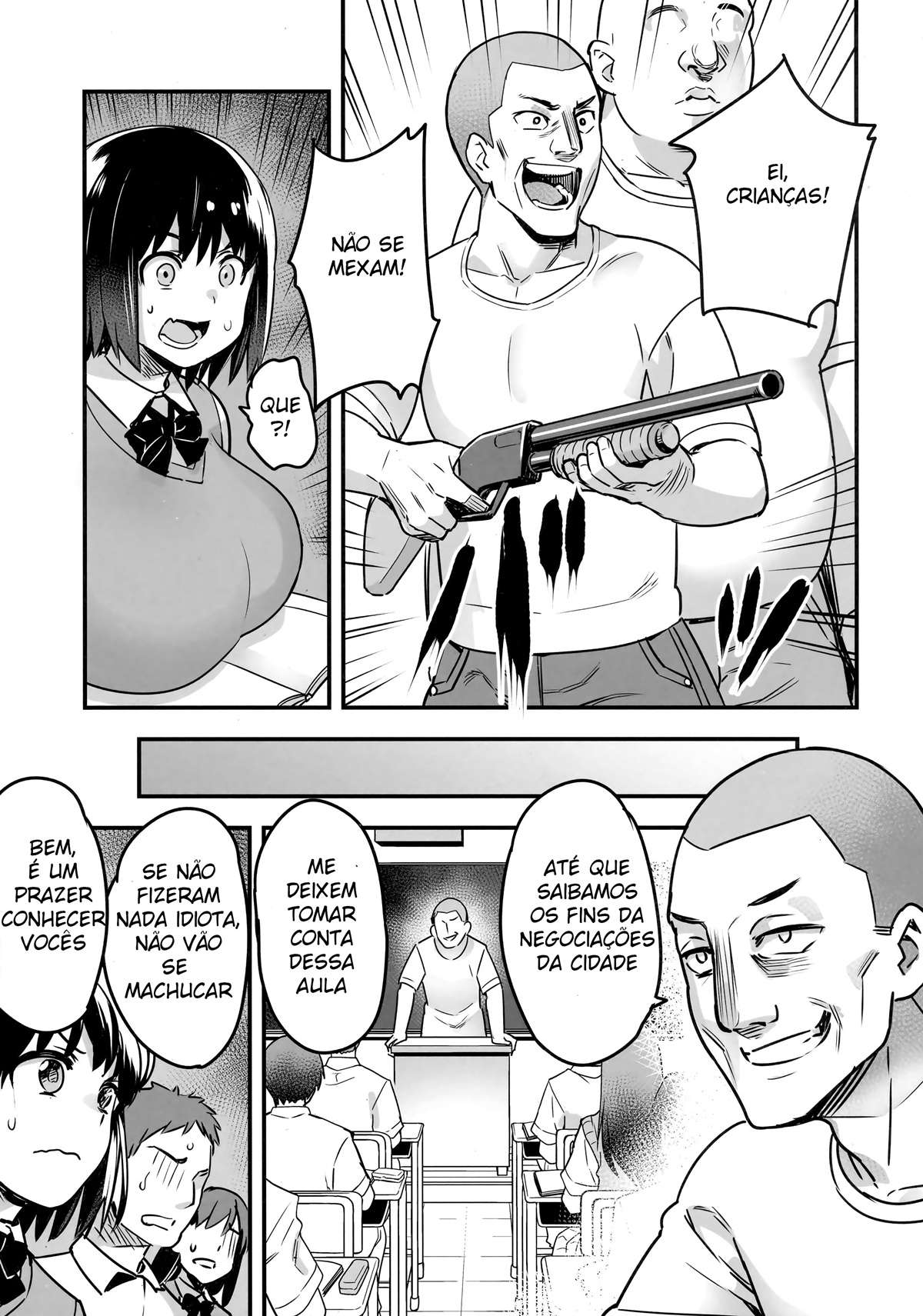 A Representante de Classe Está Sem Roupa - Page 8