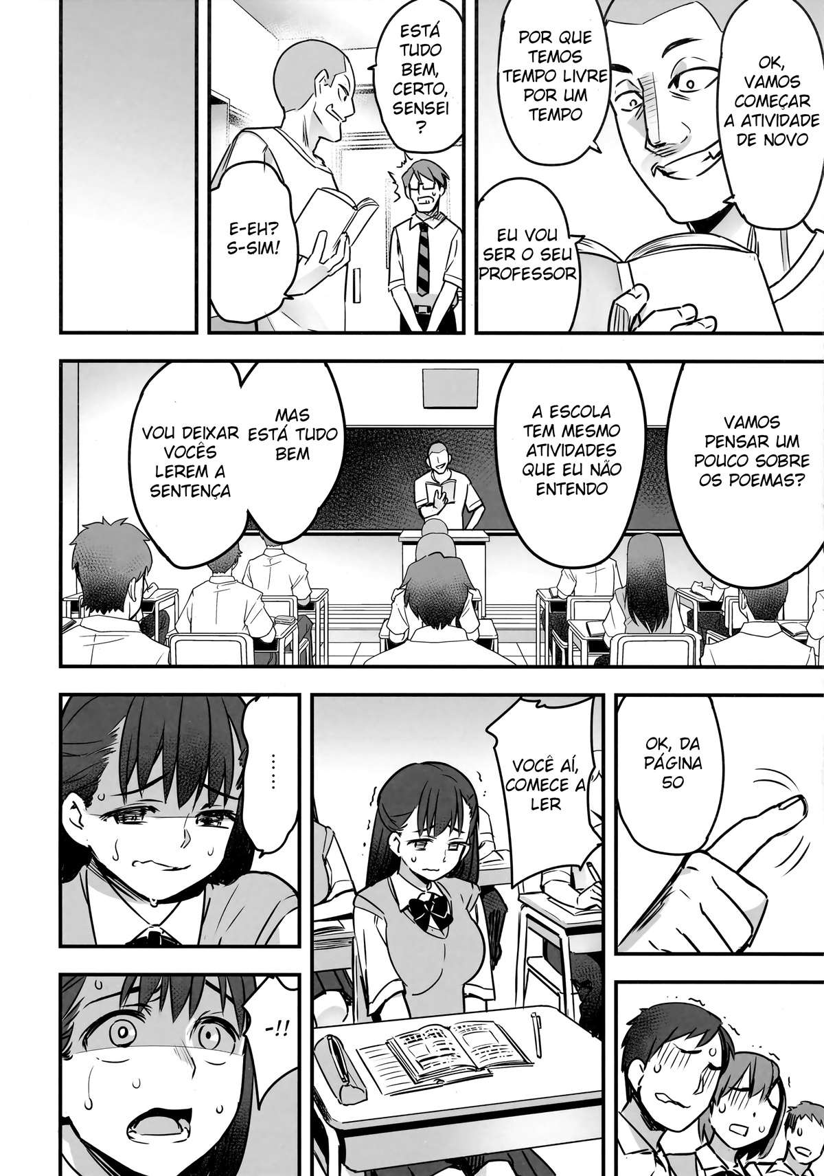 A Representante de Classe Está Sem Roupa - Page 9