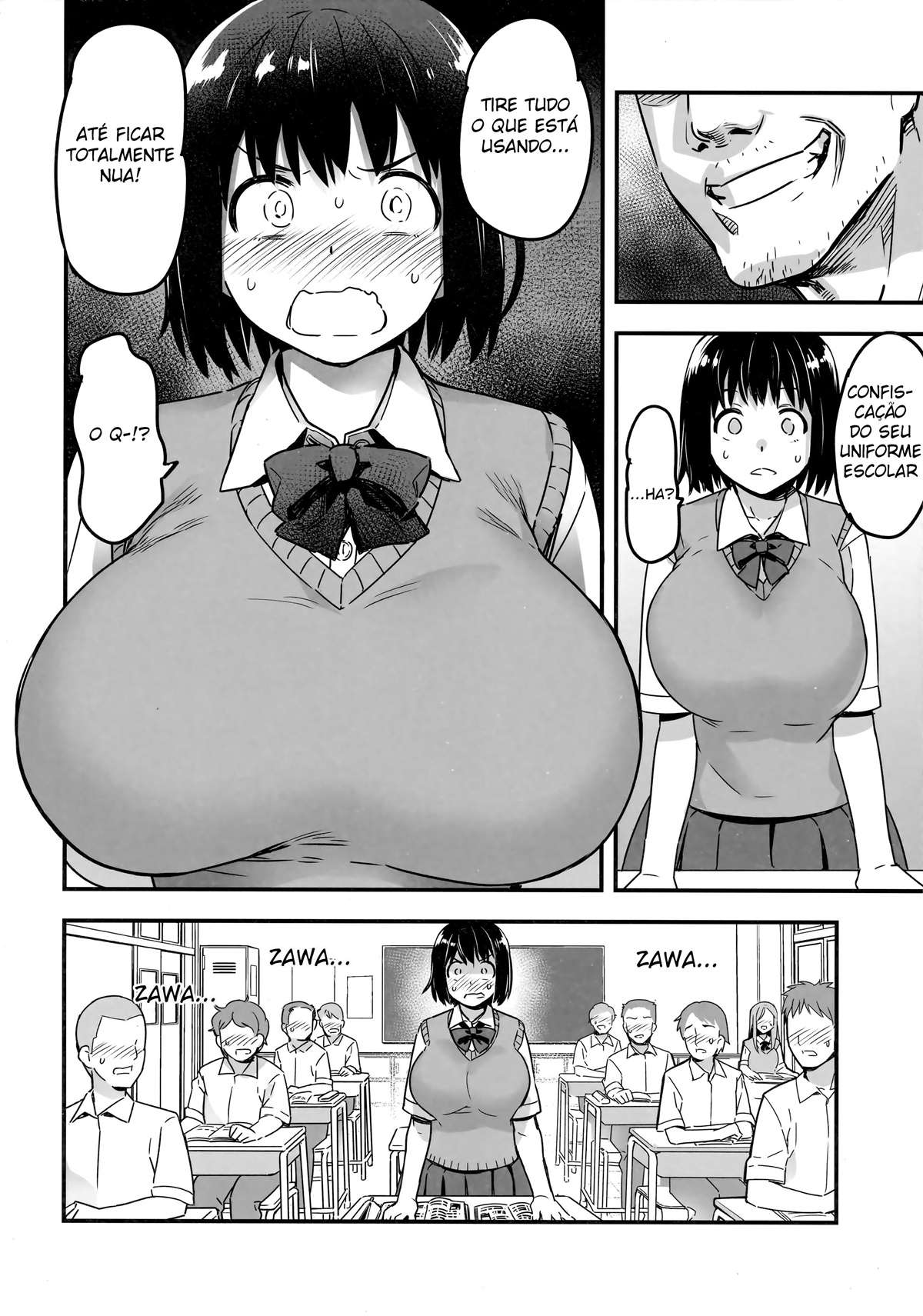 A Representante de Classe Está Sem Roupa - Page 13