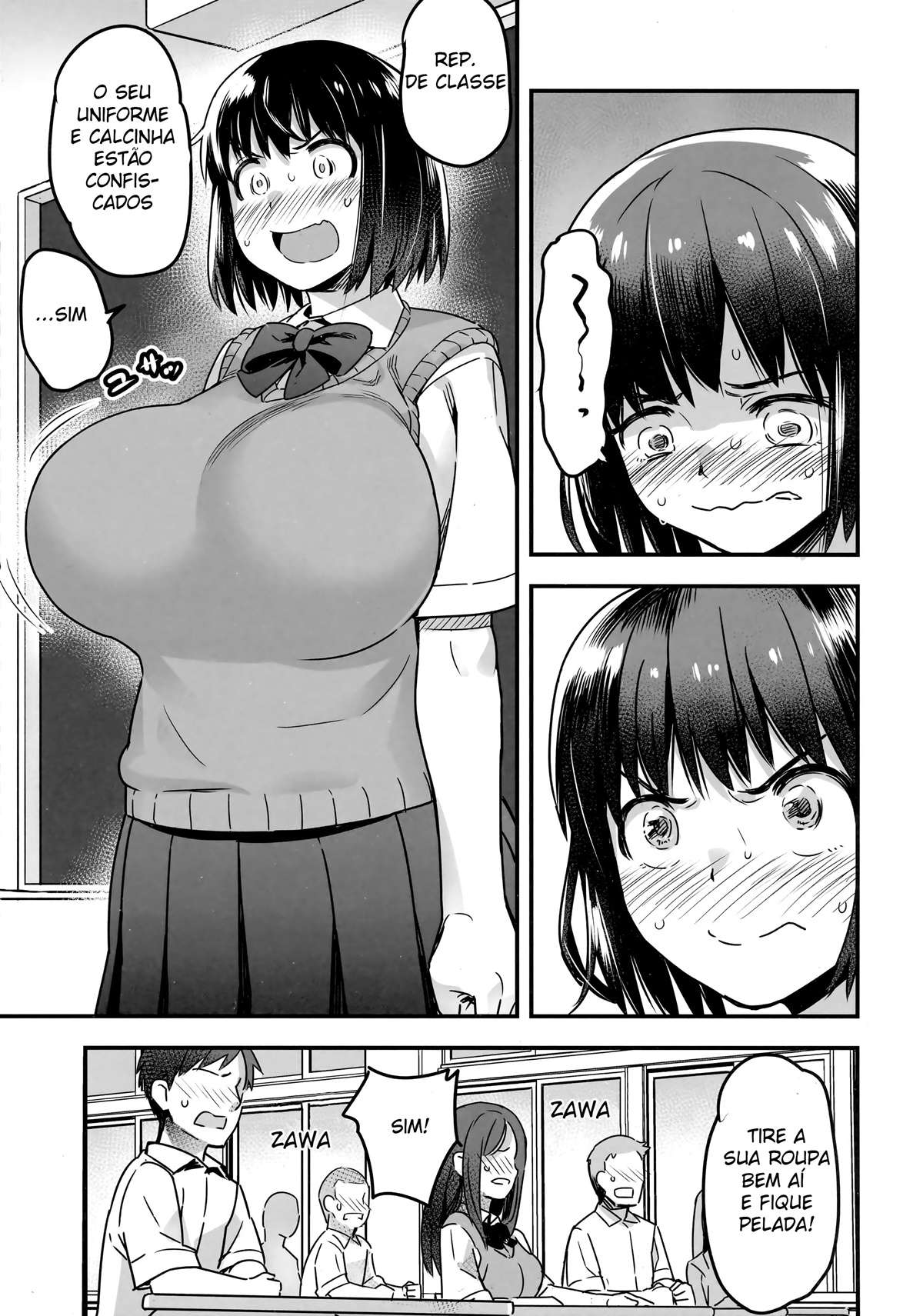 A Representante de Classe Está Sem Roupa - Page 16