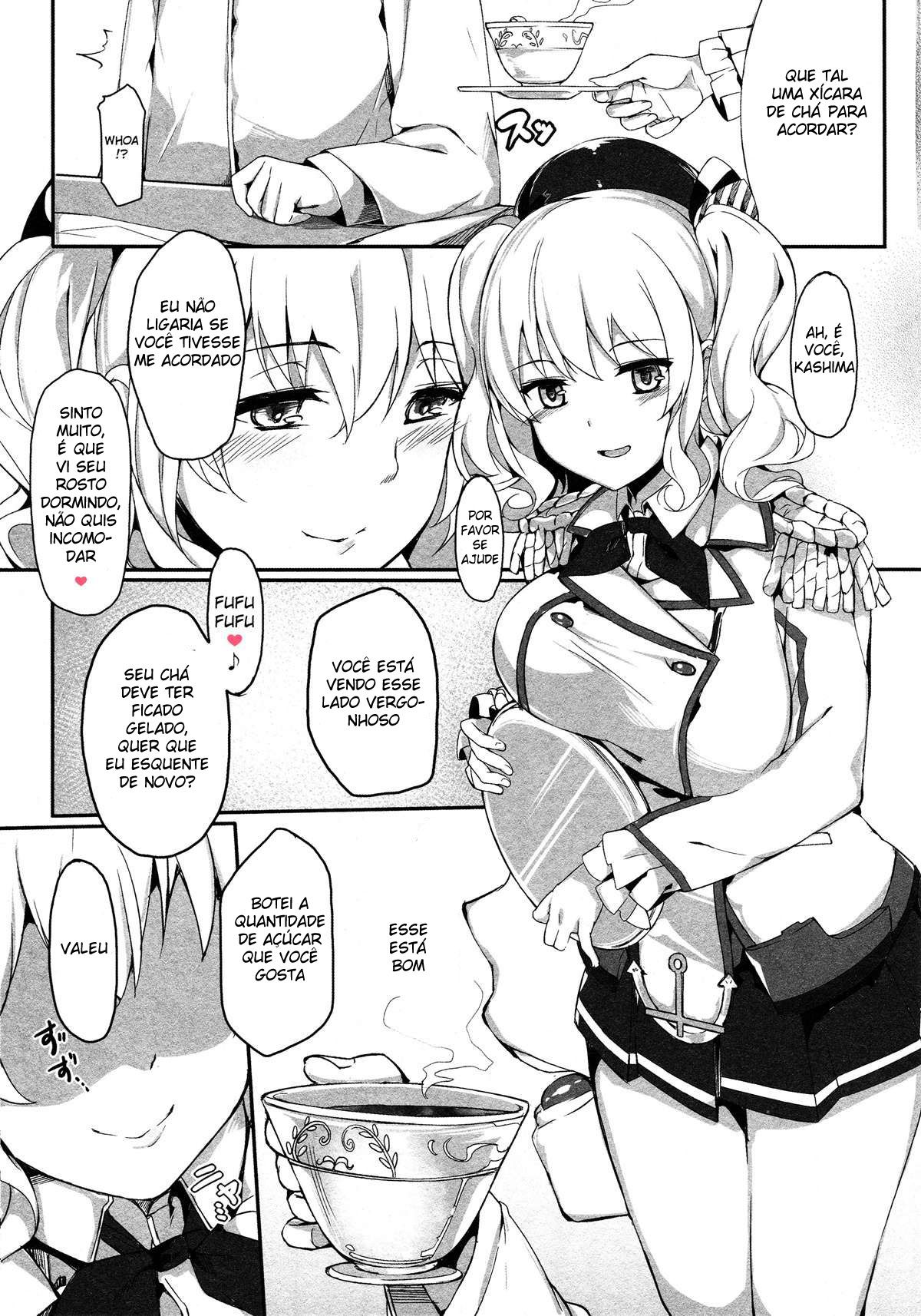 Kashima Atirada as Profundezas do Mar - Page 4