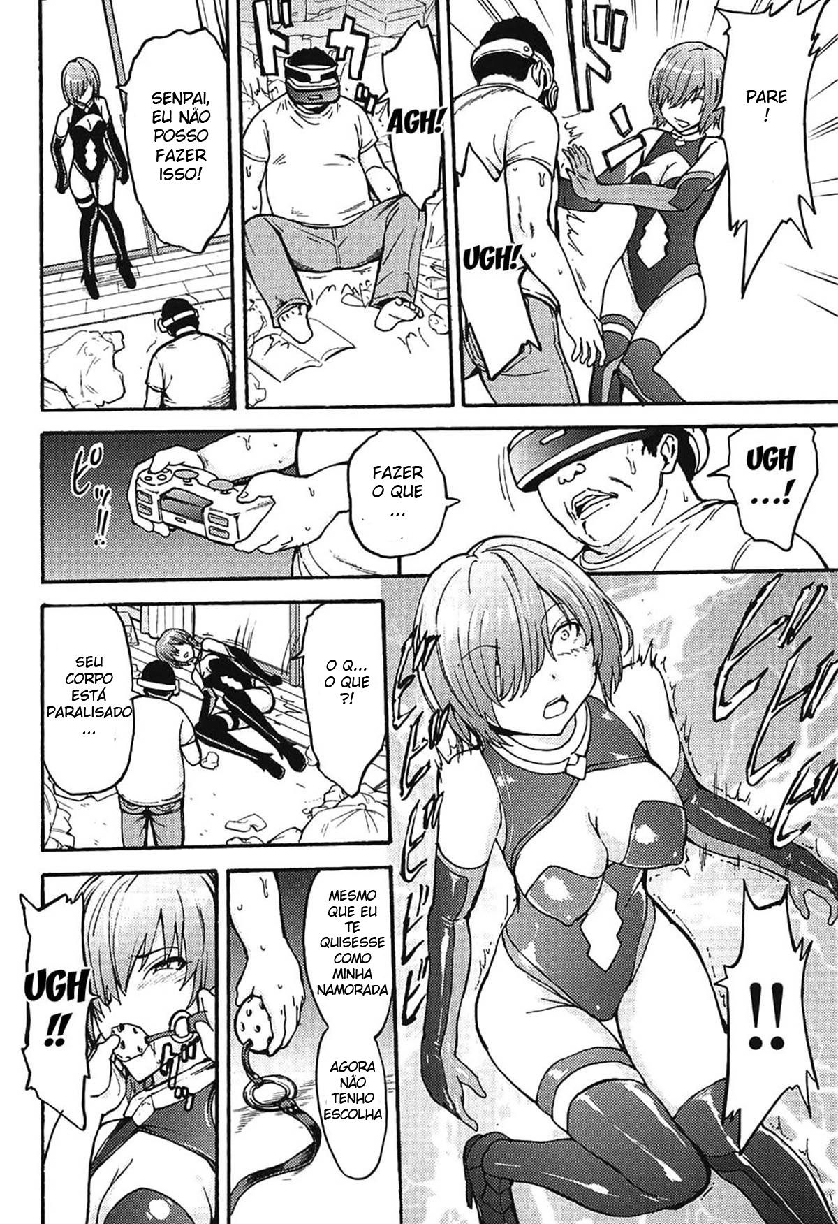 Mash em Treinamento Sexual Virtual - Page 5