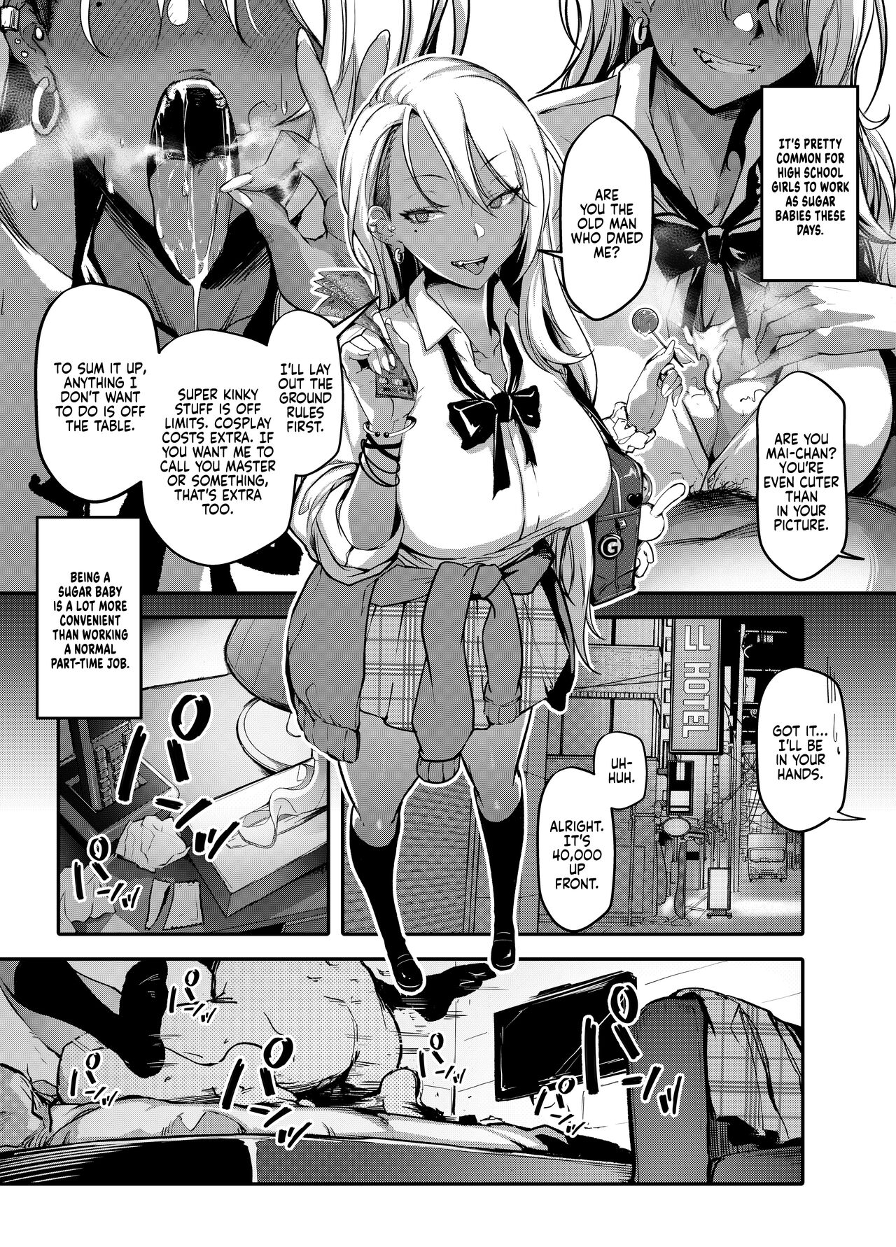 Namaiki JK ga Wakaraserareru Hon | Putting a Cheeky Gyaru in Her Place - Page 3