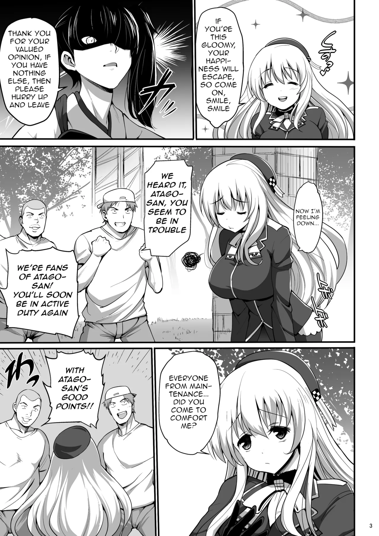Kamichichi Atago Bitch Rankou - Page 4