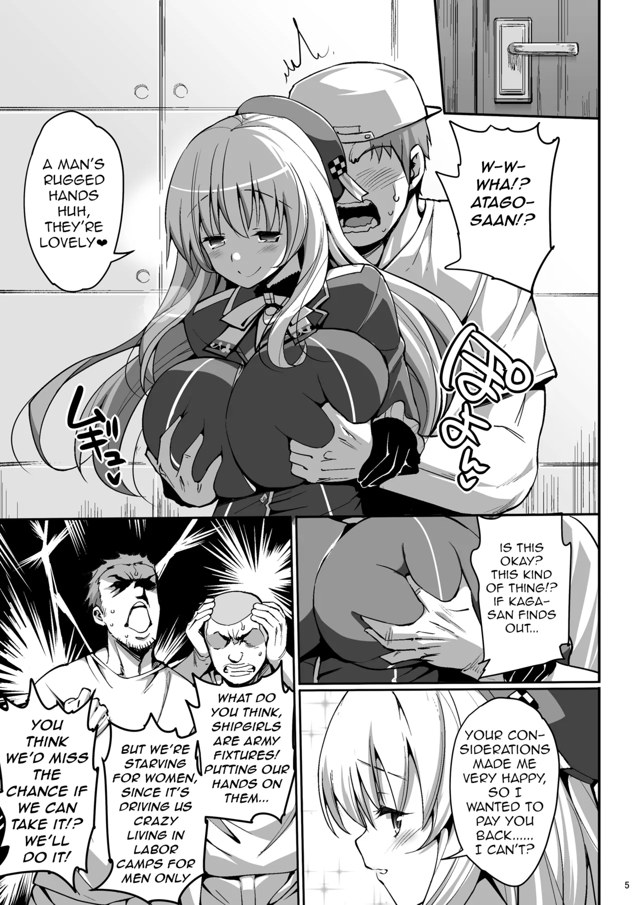 Kamichichi Atago Bitch Rankou - Page 6