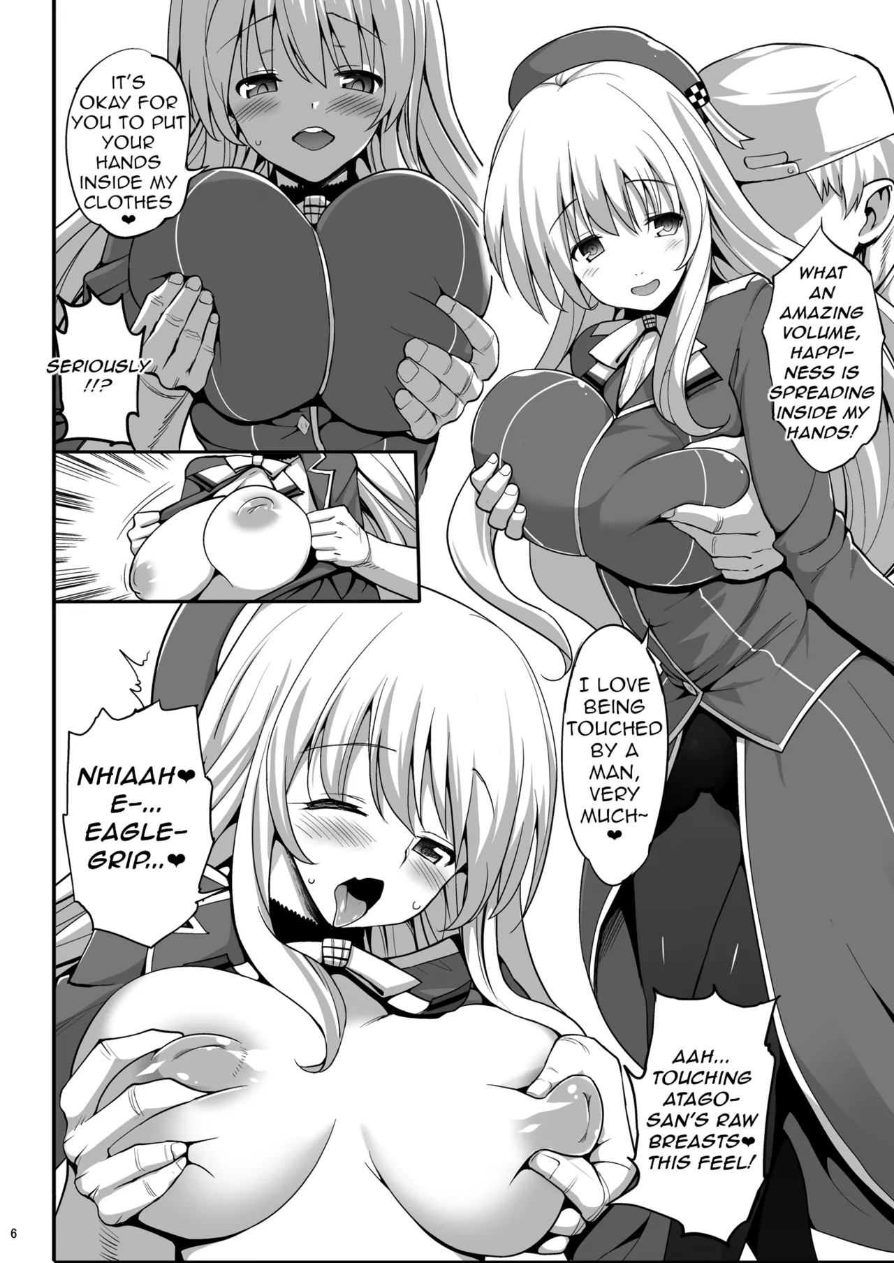 Kamichichi Atago Bitch Rankou - Page 7