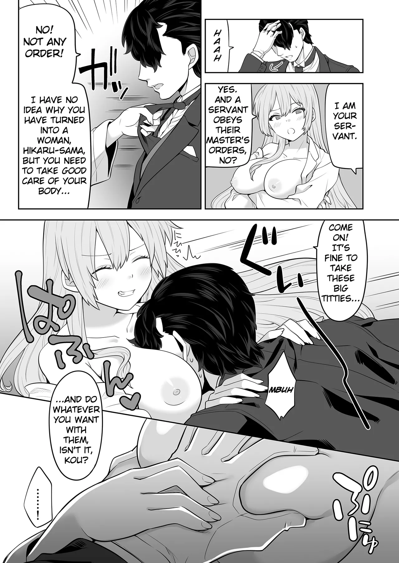 TS Ojou-sama wa Shitsuji ni Osowaretai - Page 8