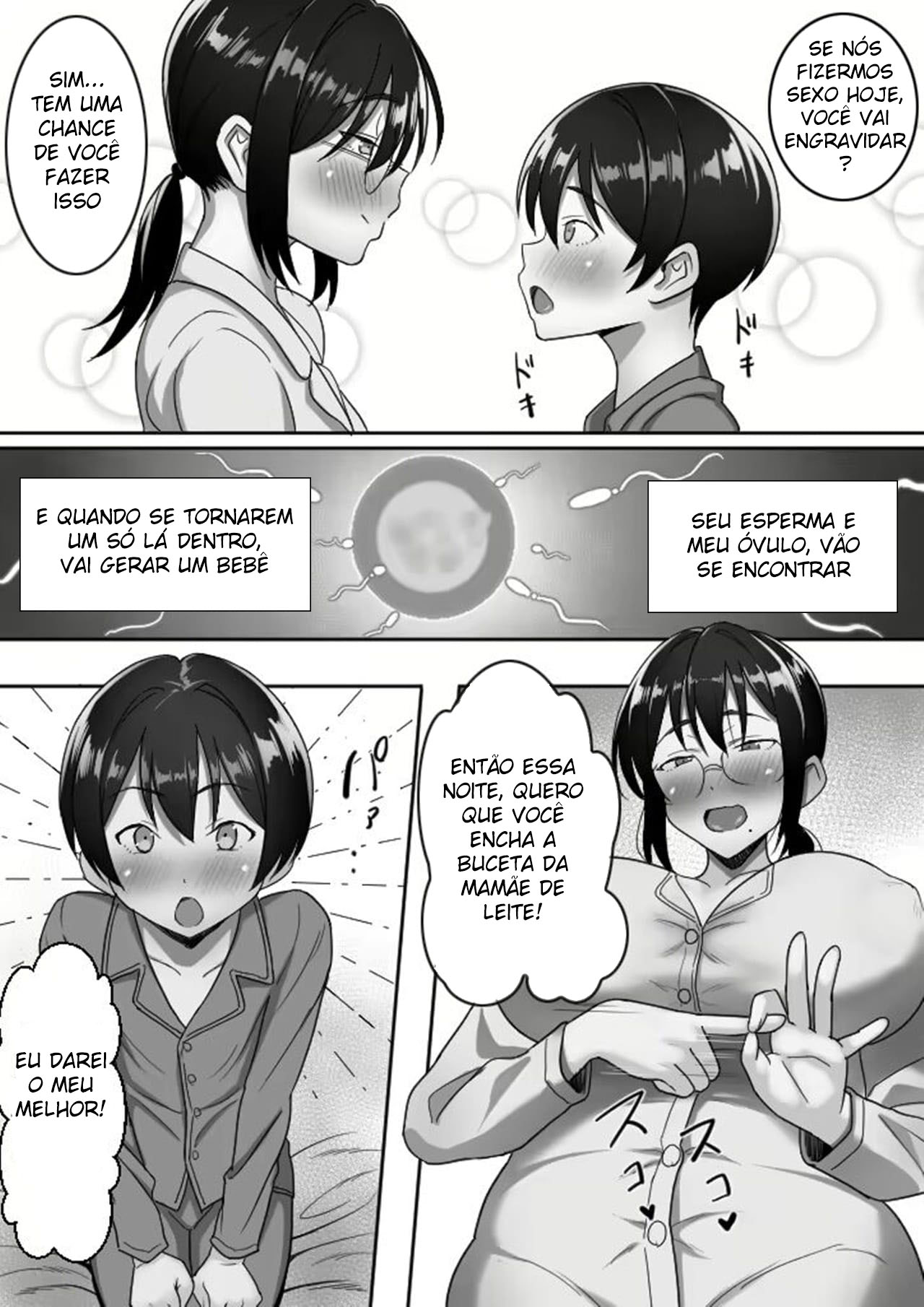 A Relação Íntima de uma Mãe e Filho Humildes e Cheios de Prazer - Page 50