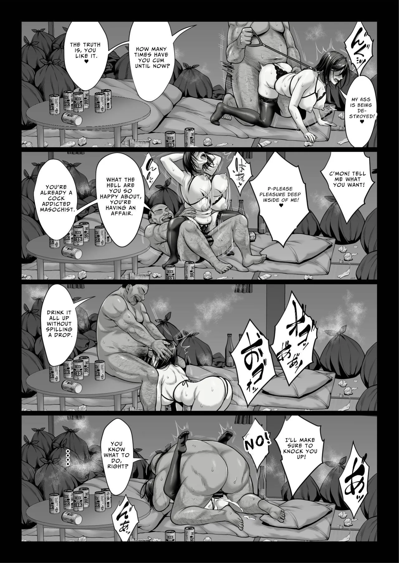 Ojou-sama Sodachi no Namaiki Celeb Zuma o Kitanai Ossan Chinpo de Wakaraseru | Cocky Rich Bitch Glam-Wife Gets Taught A Lesson With Dirty Old Man Dick - Page 60