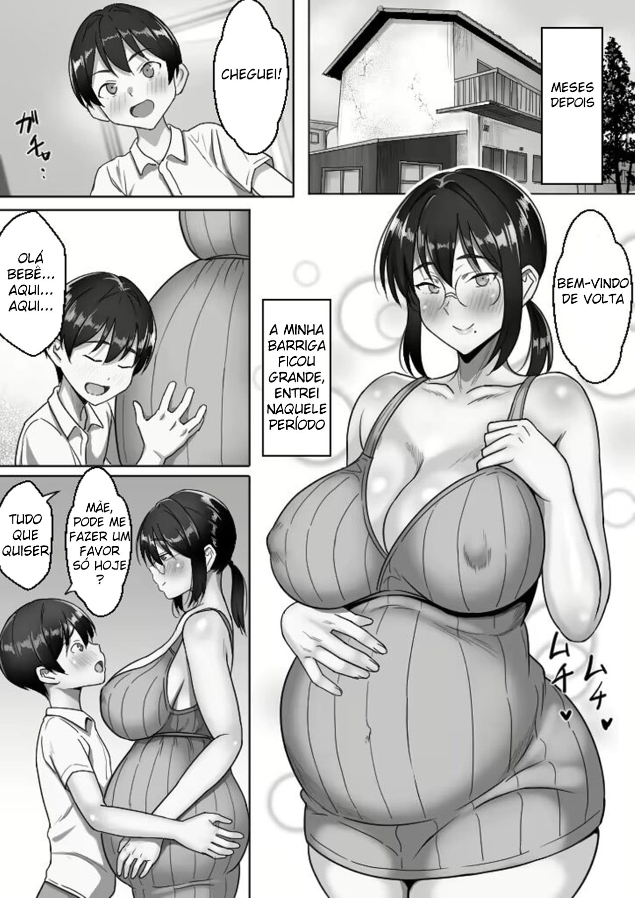 A Relação Íntima de uma Mãe e Filho Humildes e Cheios de Prazer - Page 64