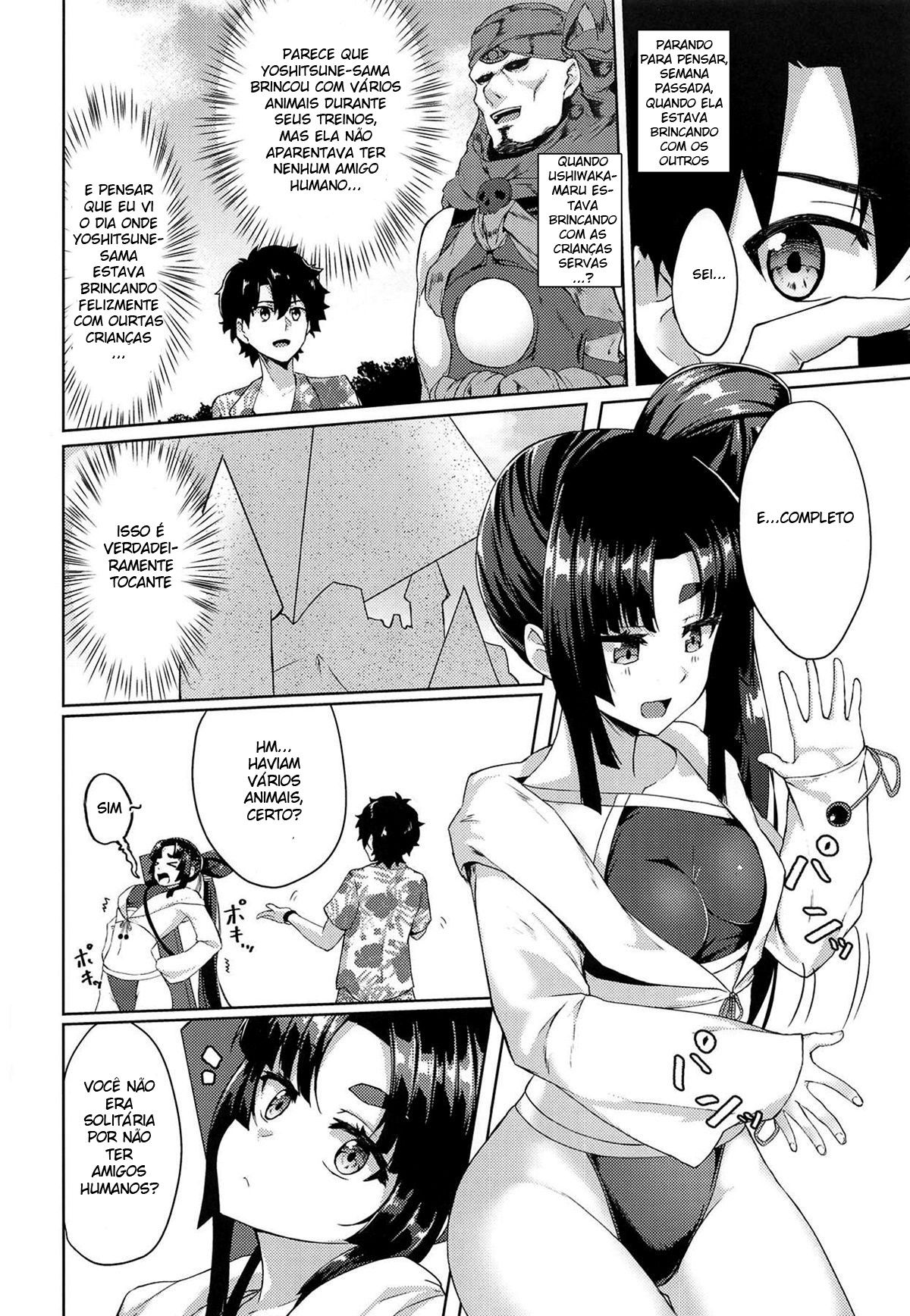 Eu Quero Brincar mais com Ushiwakamaru! - Page 3