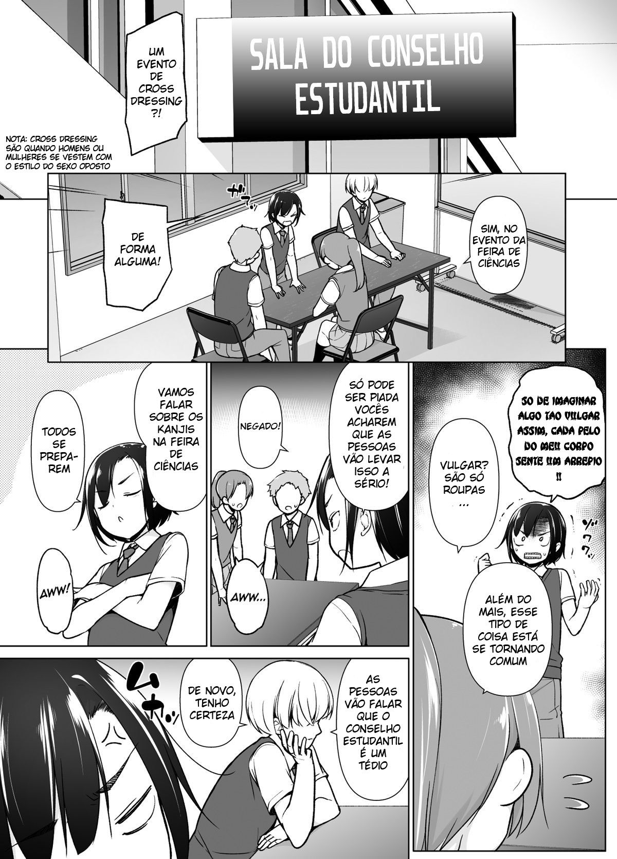 Gouman Seitokaichou ga Josou o Shitara - Page 3
