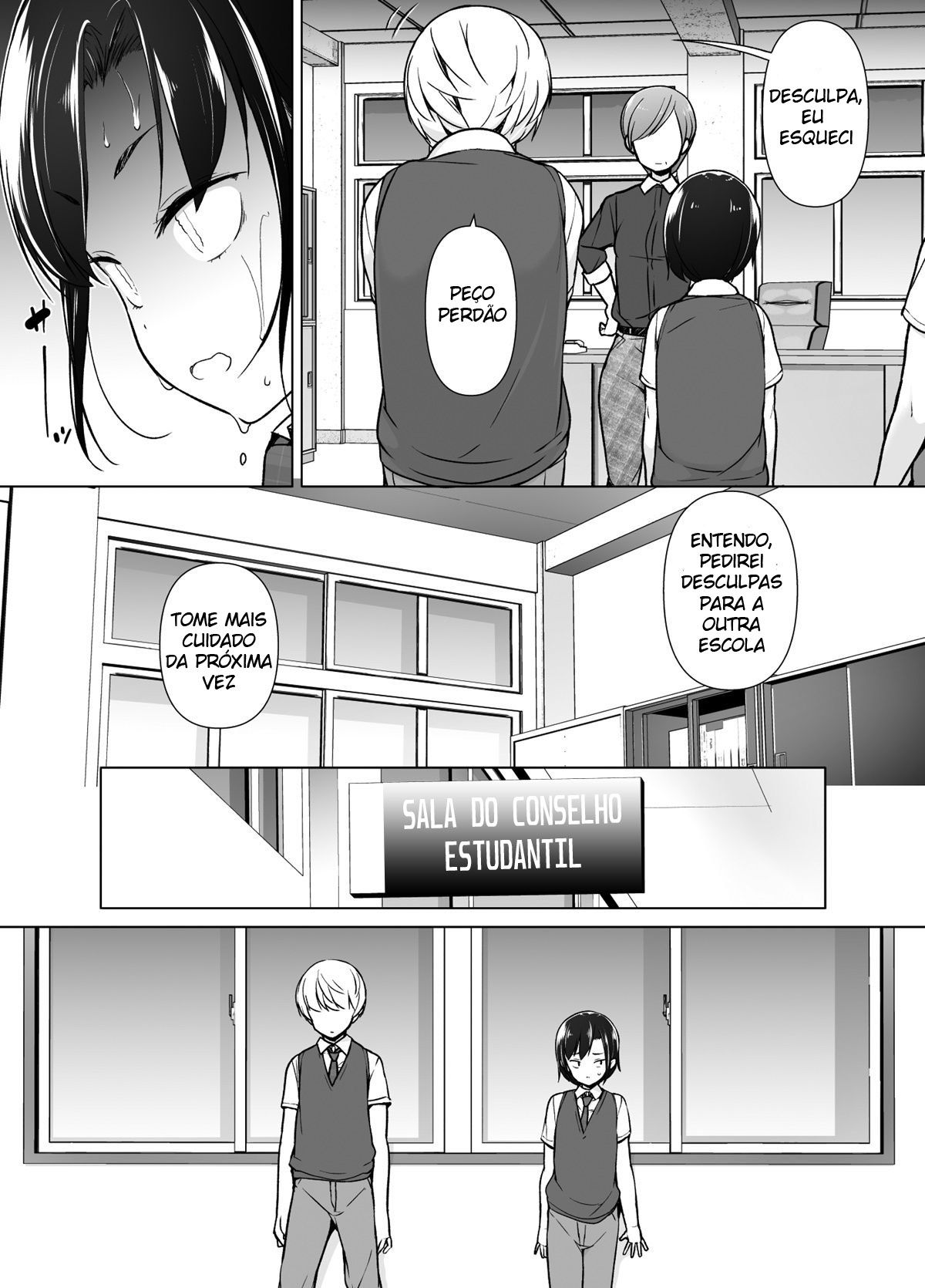 Gouman Seitokaichou ga Josou o Shitara - Page 8
