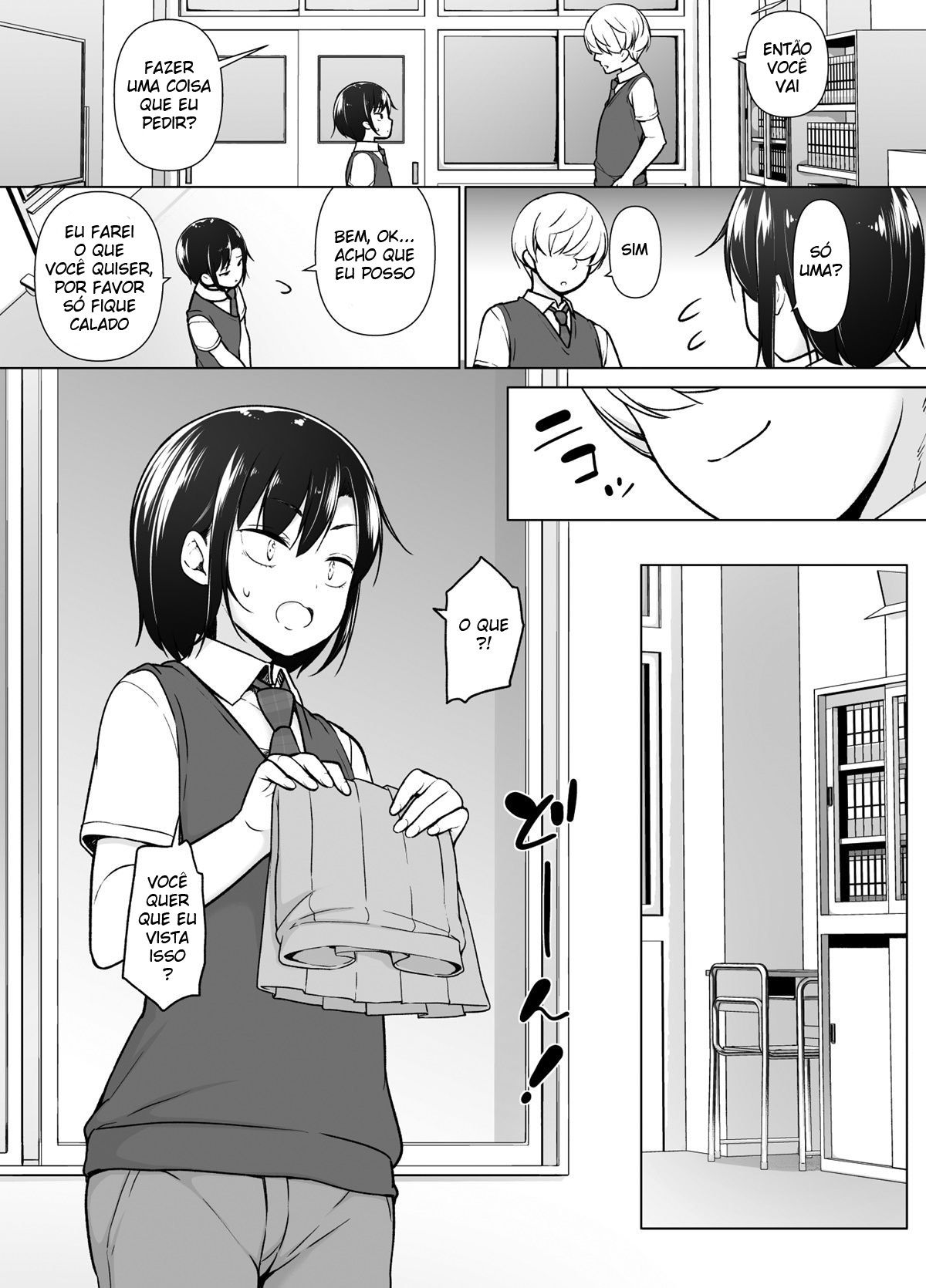Gouman Seitokaichou ga Josou o Shitara - Page 10
