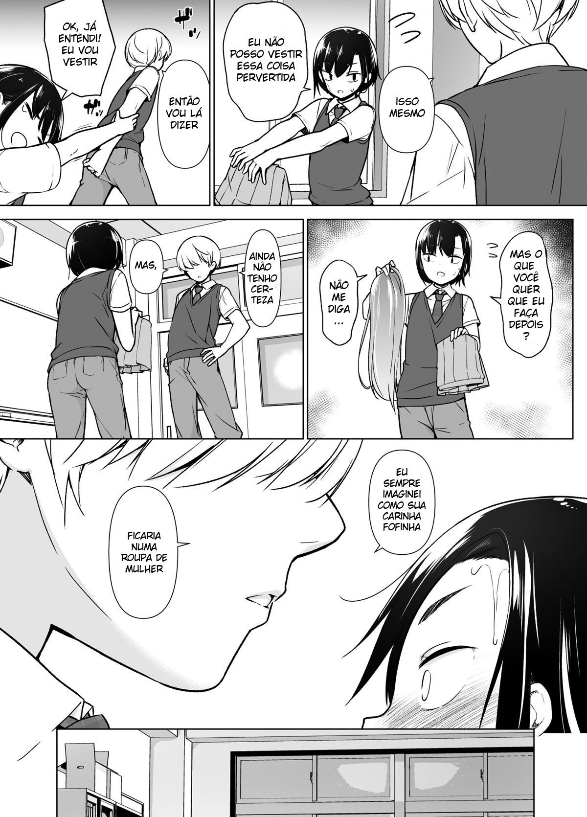 Gouman Seitokaichou ga Josou o Shitara - Page 11