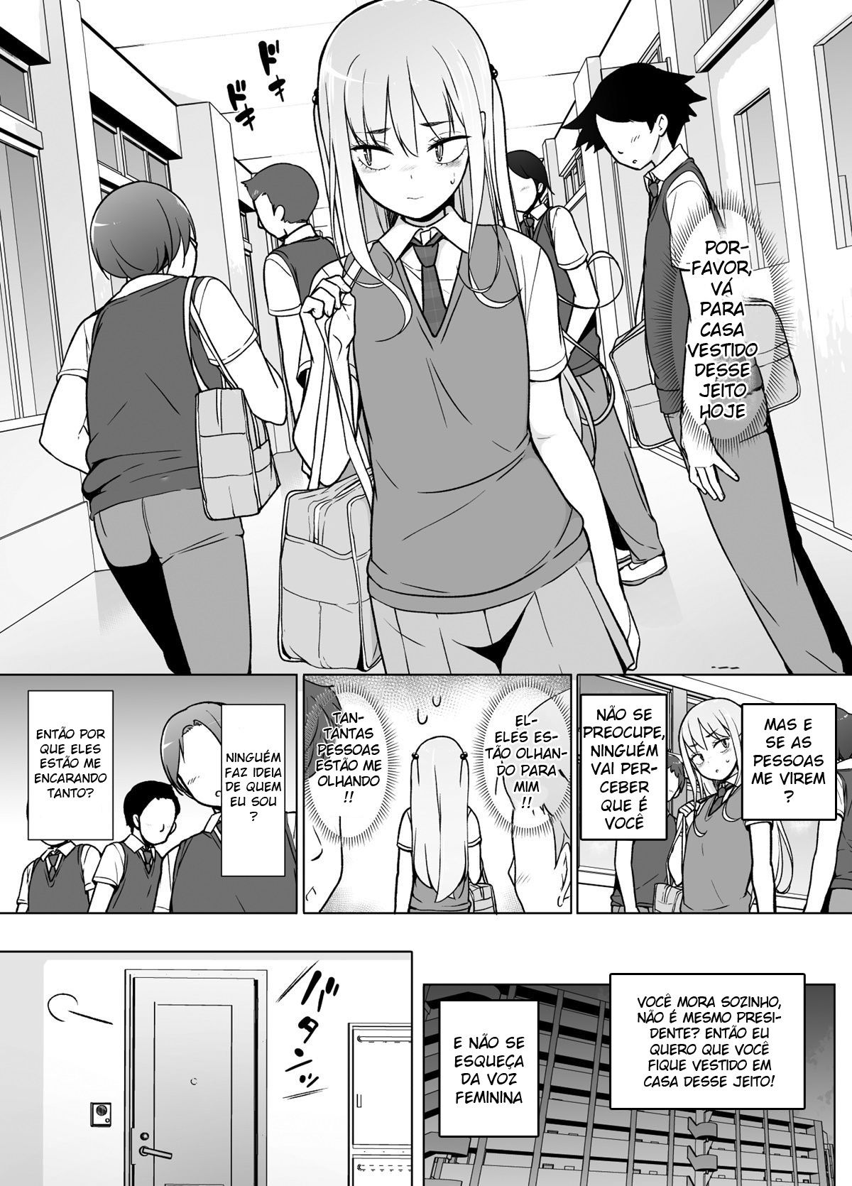 Gouman Seitokaichou ga Josou o Shitara - Page 15